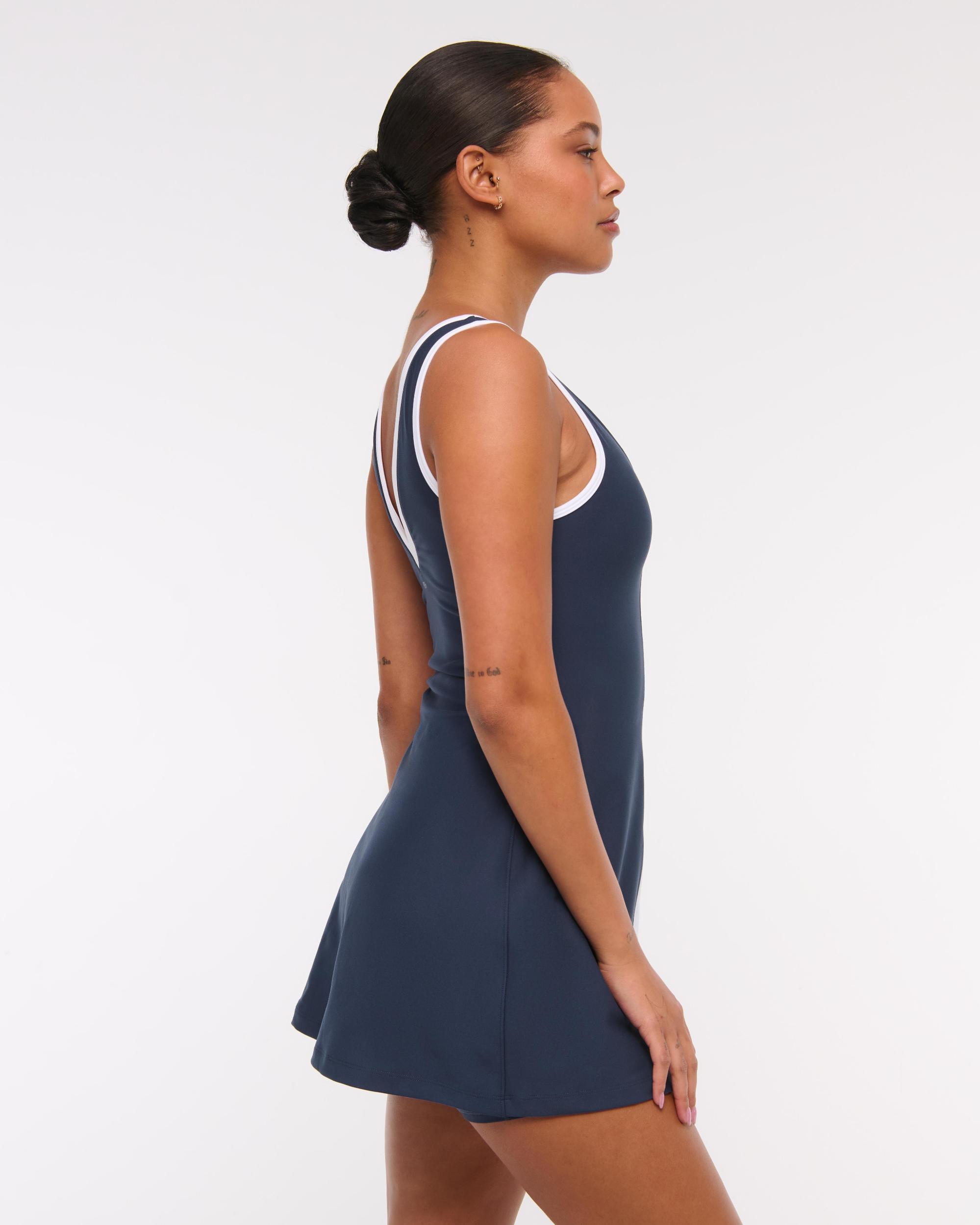 YPB sculptLUX V-Neck Mini Dress Product Image