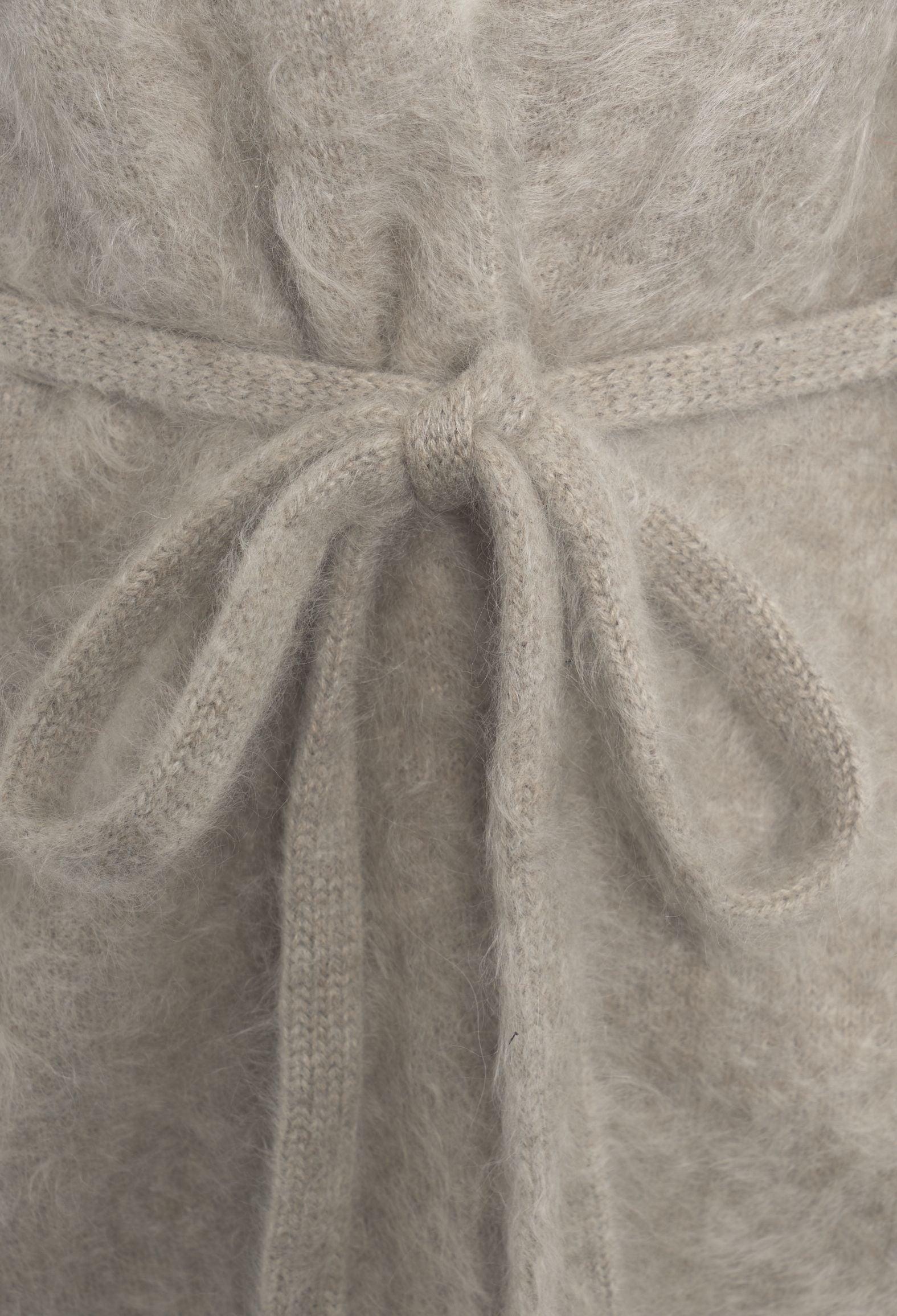 Brushed cashmere cardigan Product Image