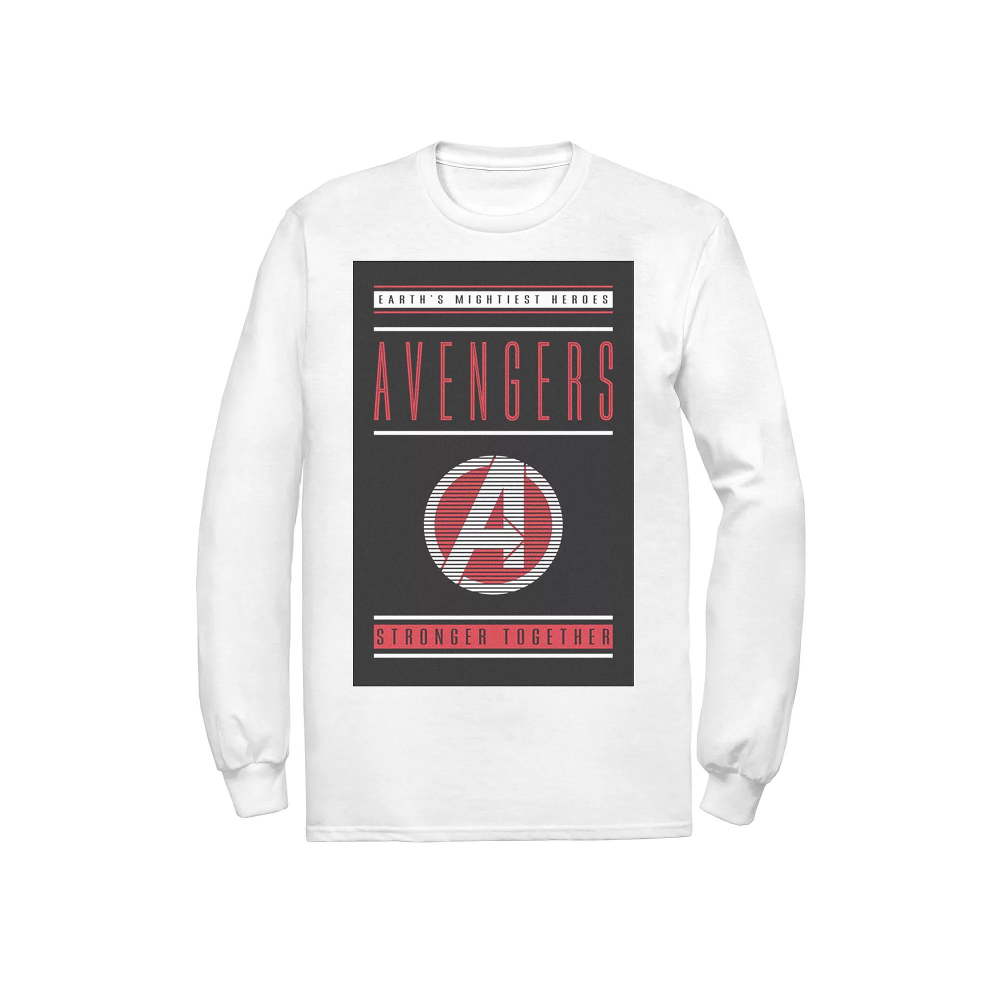 Men's Marvel Avengers Endgame Stronger Together Long Sleeve Graphic Tee,  Product Image