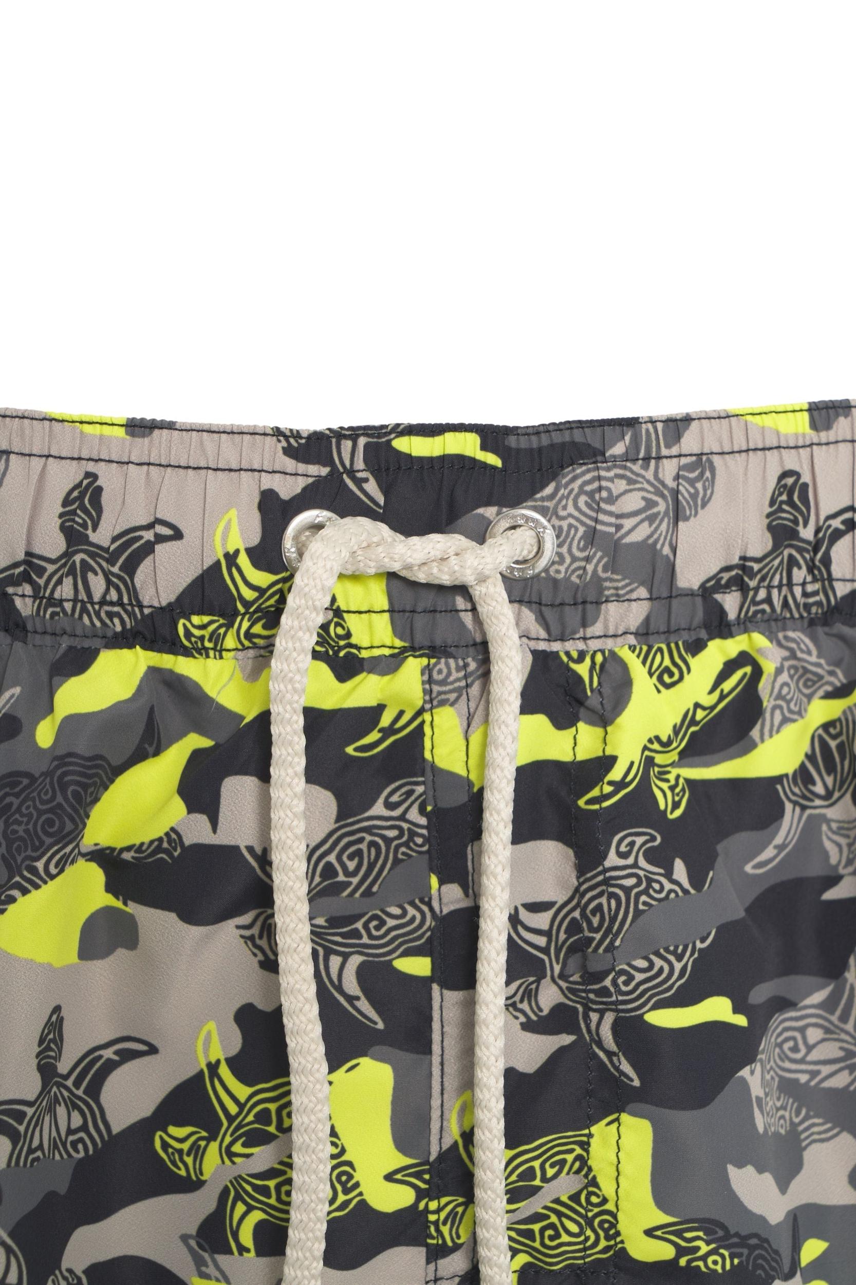 Swim shorts with pattern Product Image