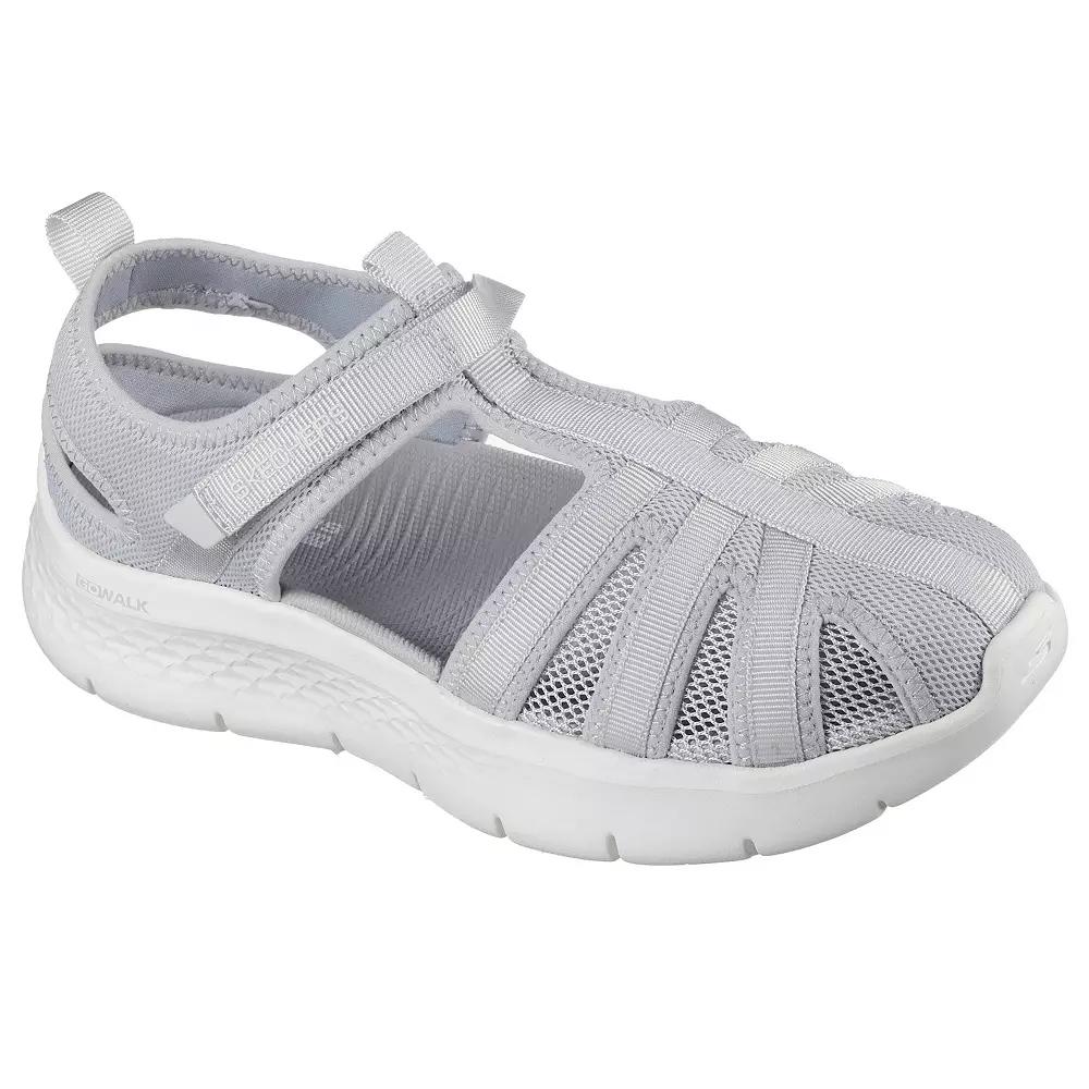 Skechers GO WALK® Flex Jill Women's Sandals, Size: 7, Gray Product Image