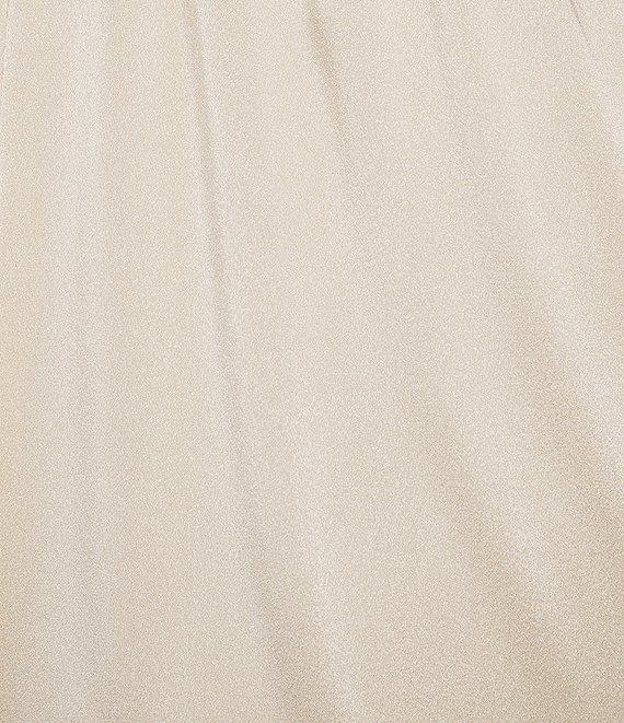 Caroline Rose Plus Size Satin Straight Leg Pull-On Coordinating Pants Product Image