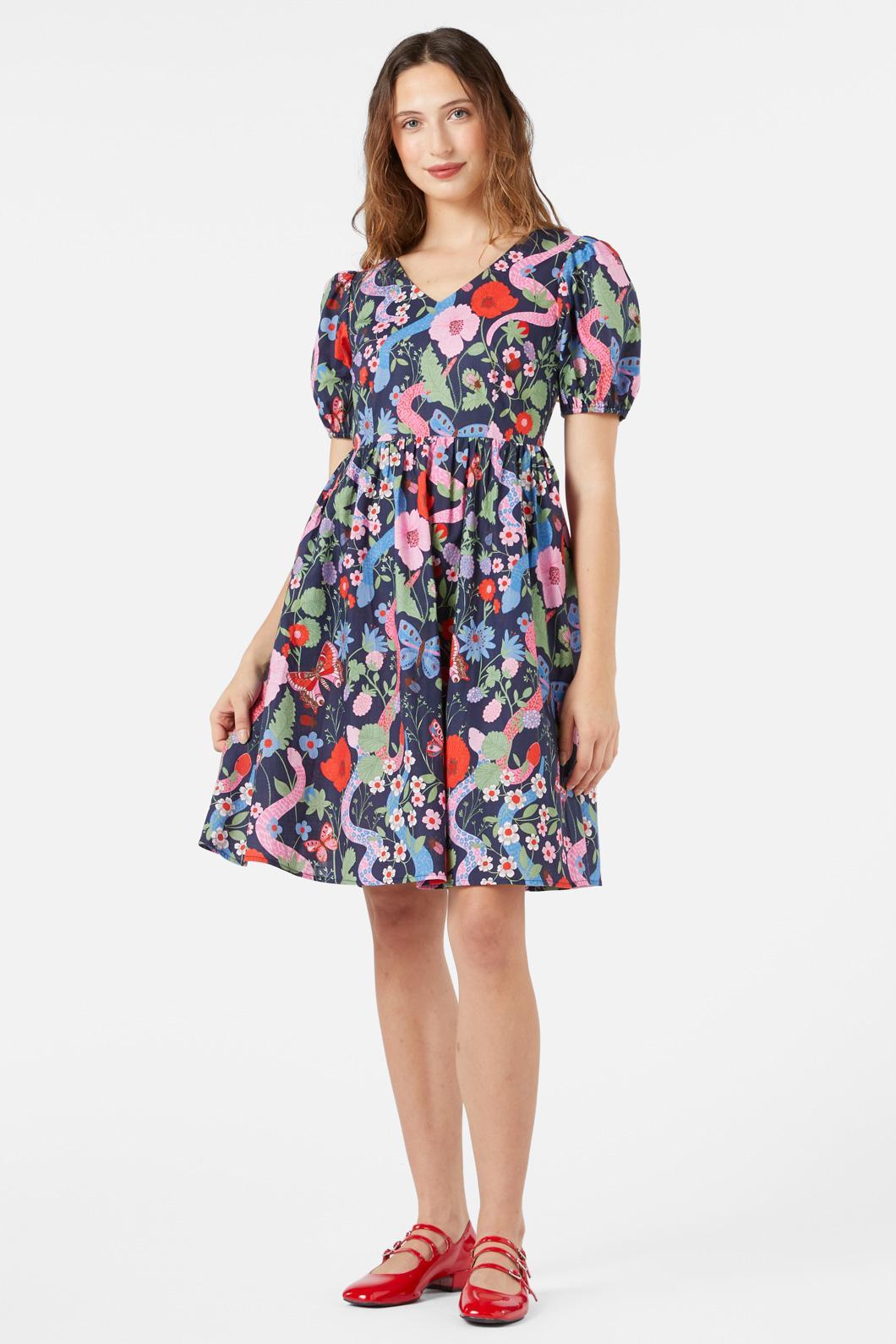 Luna Snake Dress Product Image