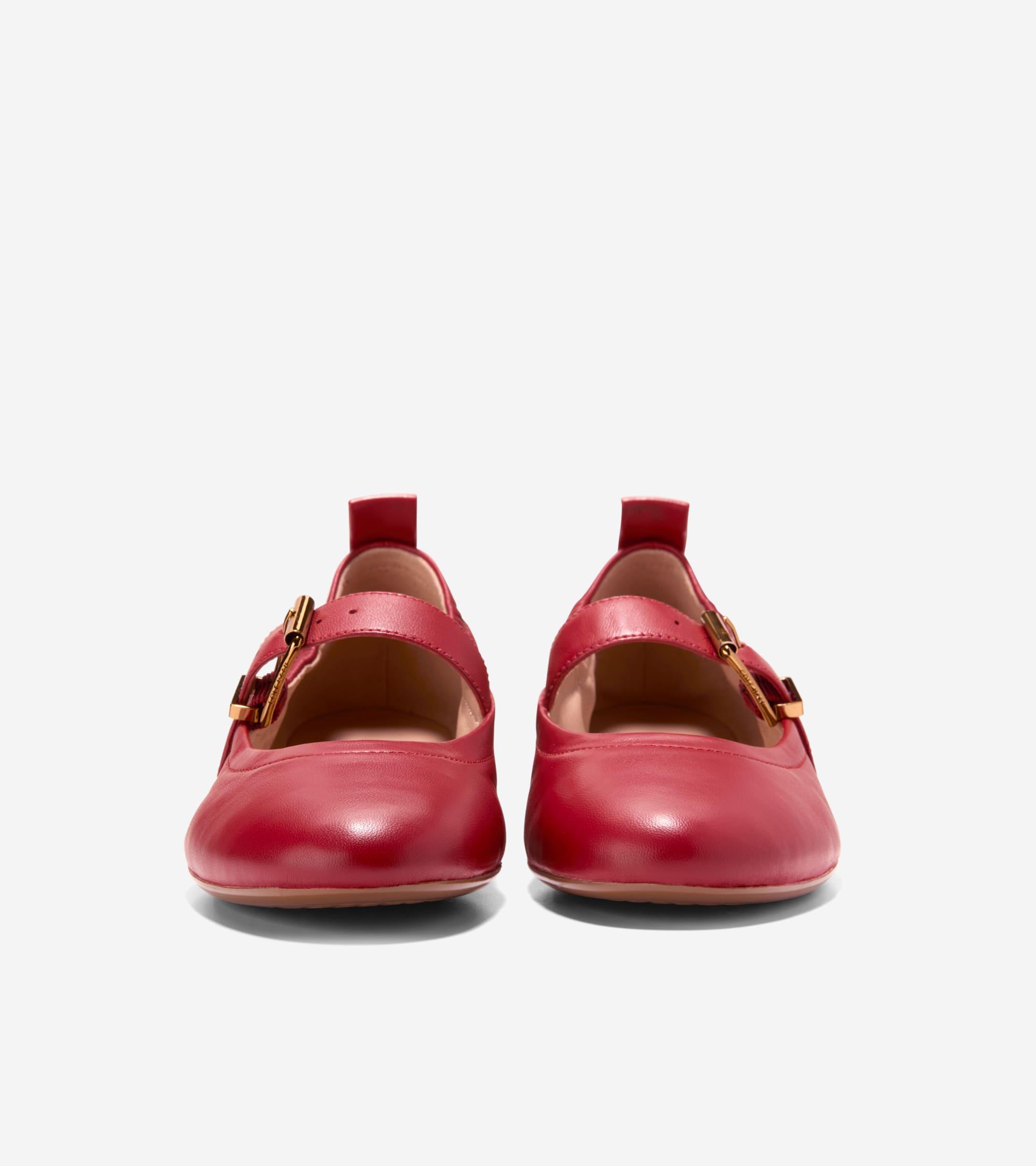 Women's Hooded Trench Coat in Red | Cole Haan Product Image