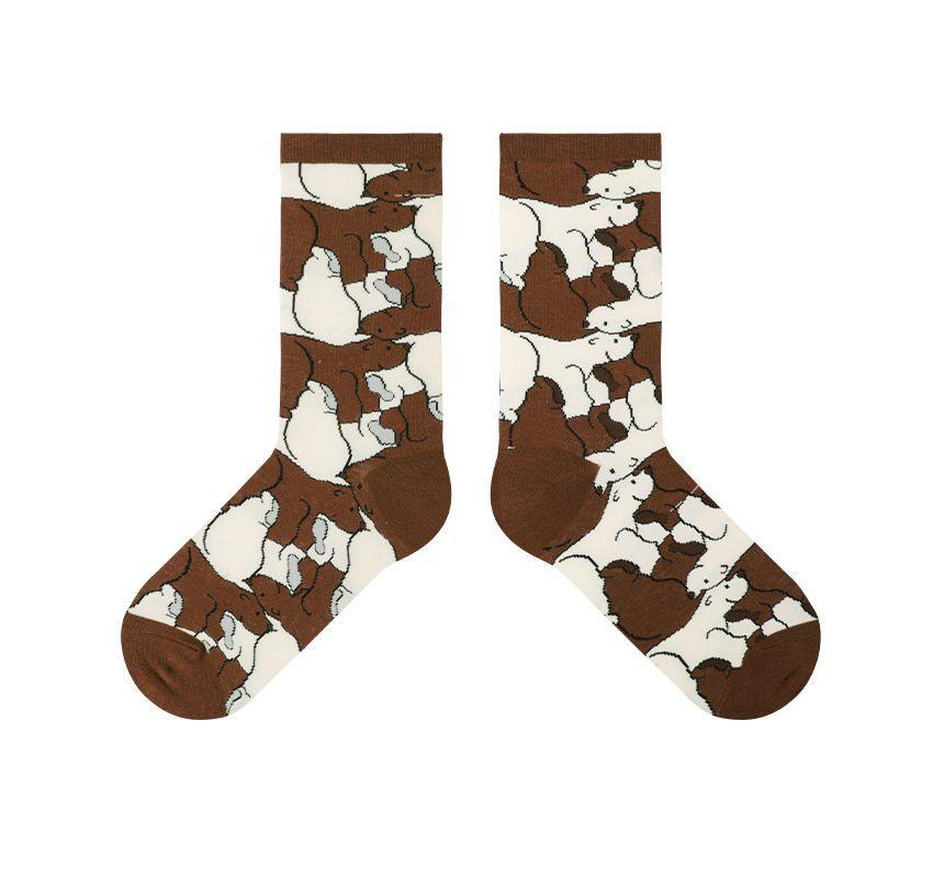 Animal Print Socks Product Image