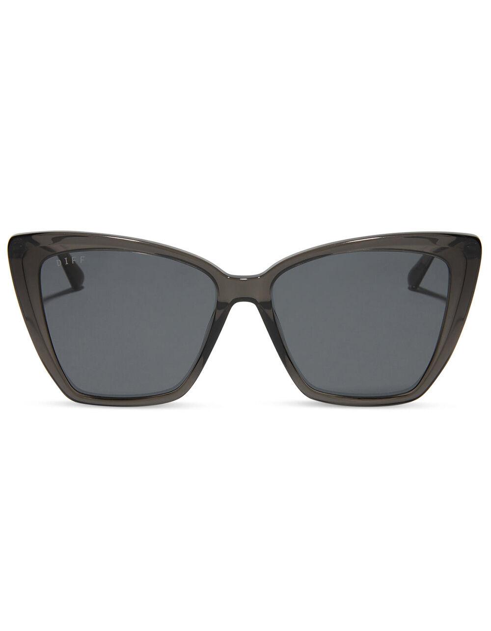 DIFF EYEWEAR Becky II Sunglasses - BLK/SMOKE Product Image