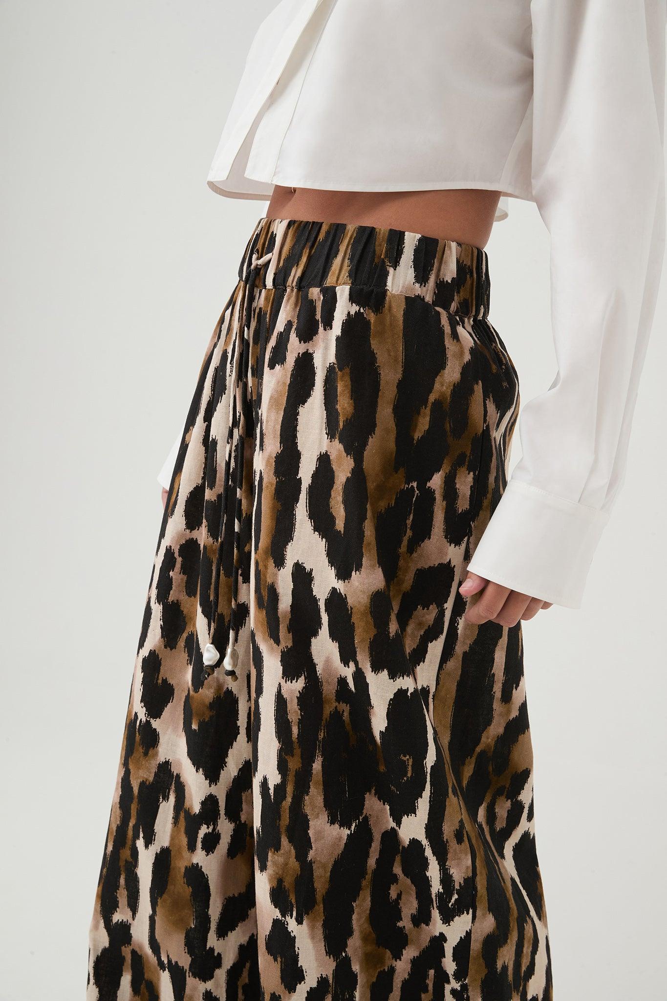 Airlie Relaxed Pants-ANIMAL / 4 Product Image