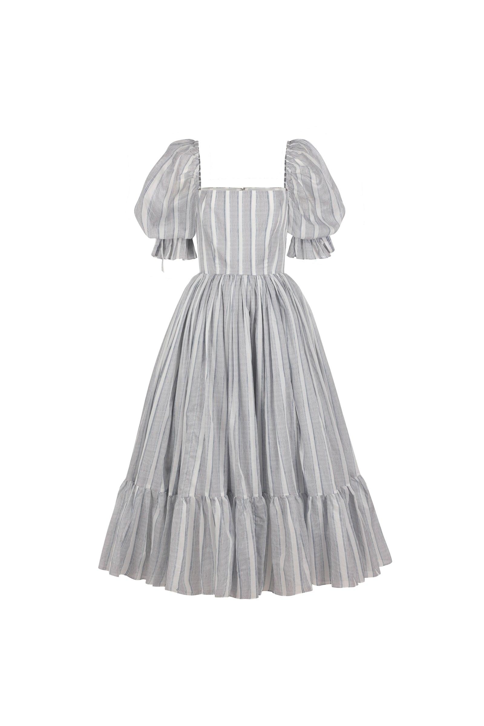 The Lake Stripe Market Dress Product Image