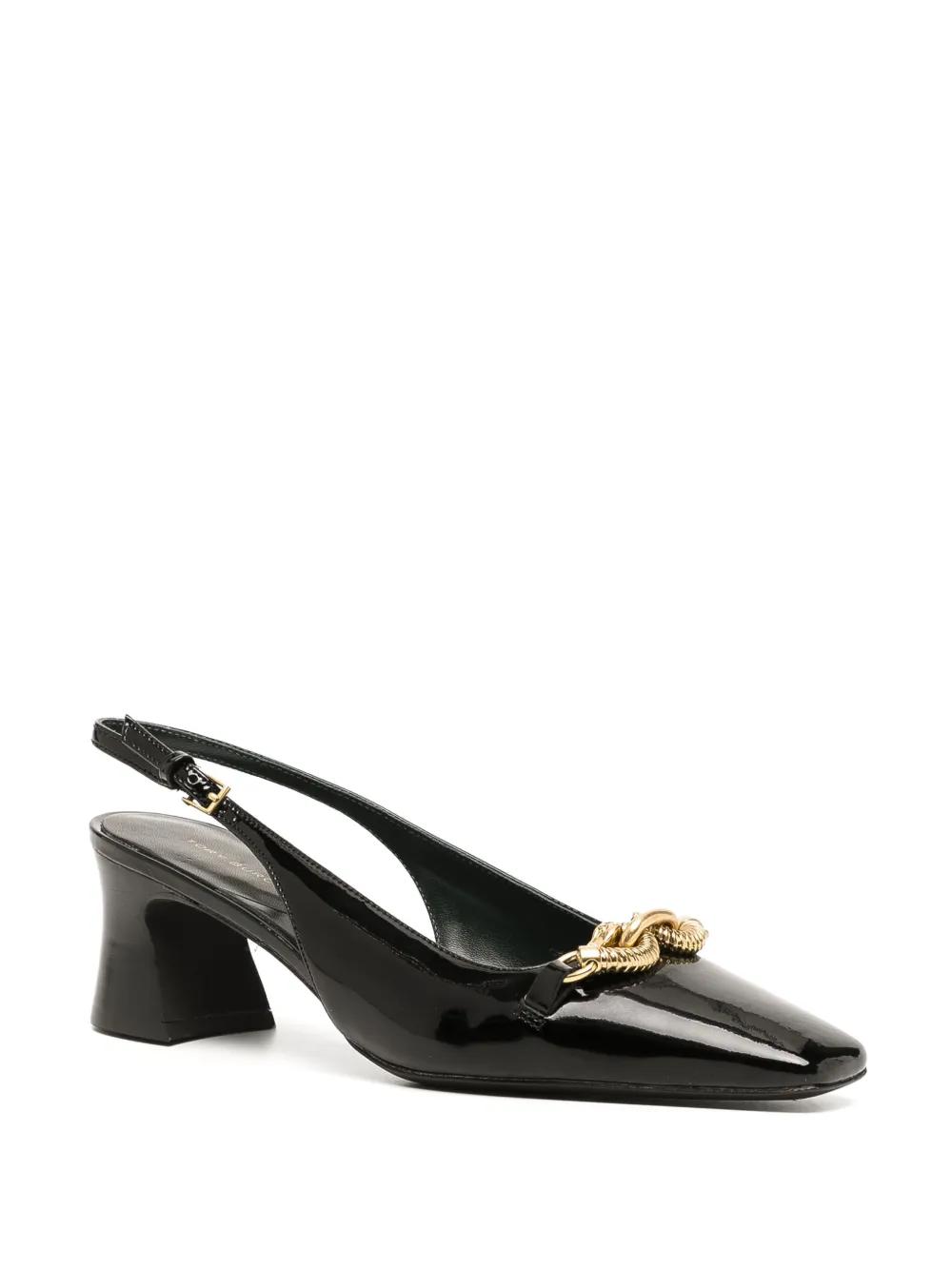 Jessa 55mm leather pumps Product Image