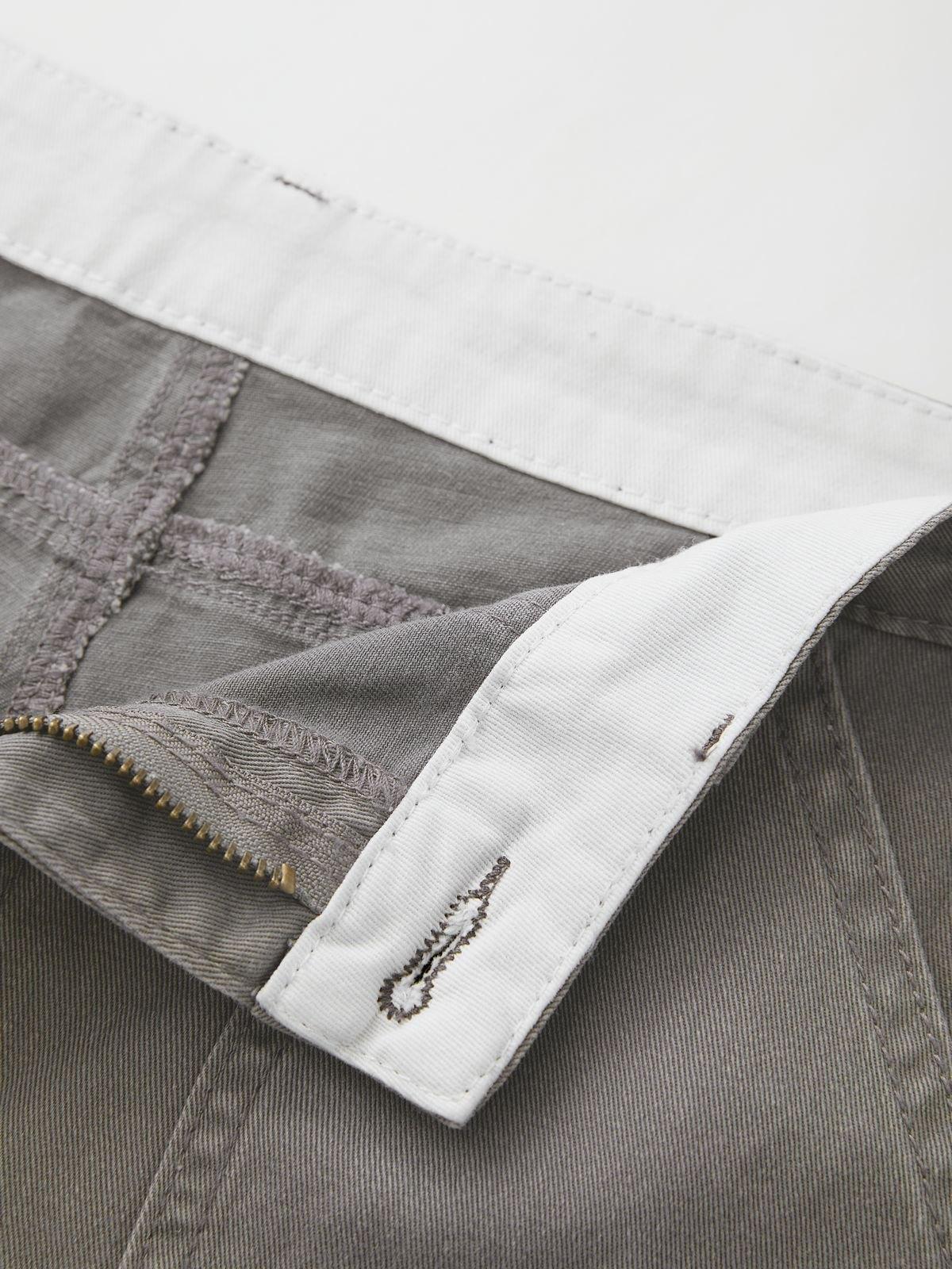 Fold Over Waist Y2K Straight Leg Pants Product Image