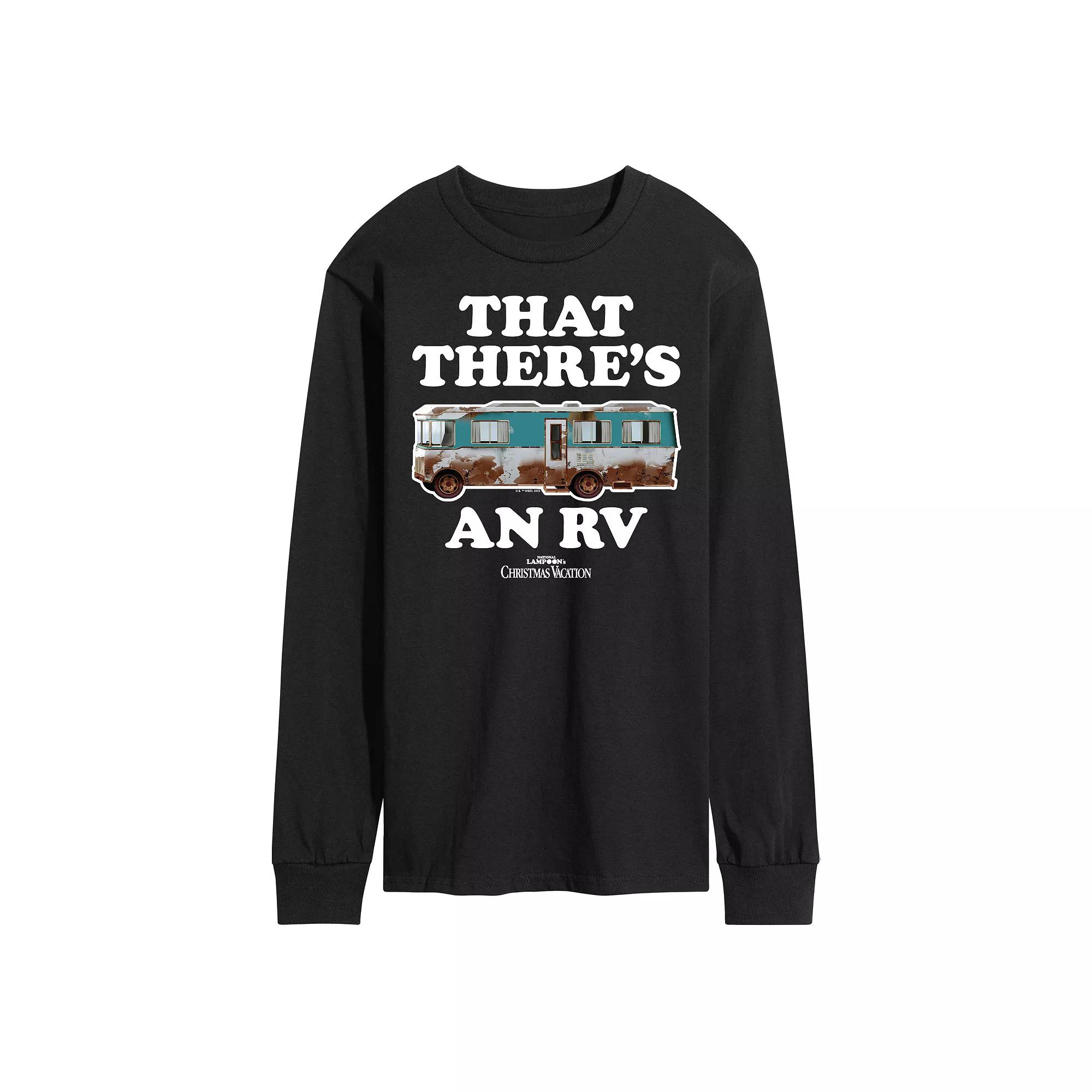 Men's National Lampoon's Christmas Vacation RV Long Sleeve Graphic Tee,  Product Image
