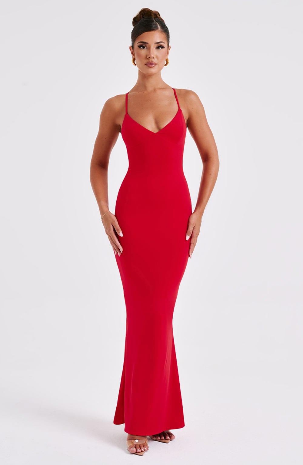 Zelda Maxi Dress - Red Product Image