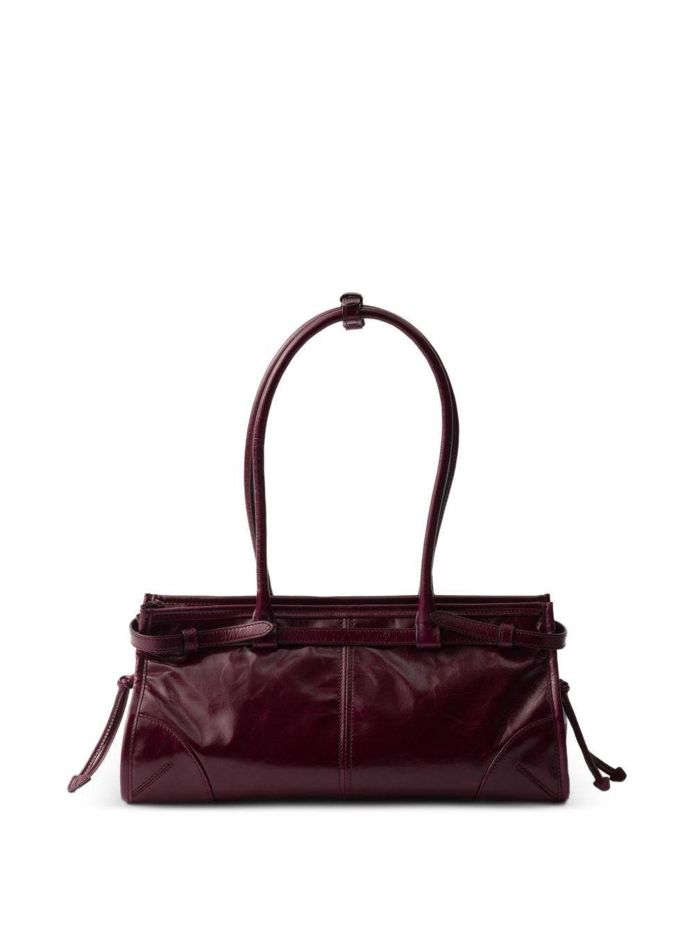 medium Bonnie leather handle tote bag Product Image