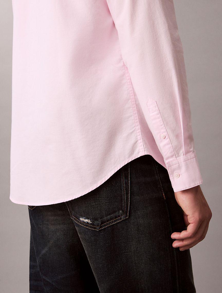 Solid Oxford Classic Button-Down Shirt Product Image
