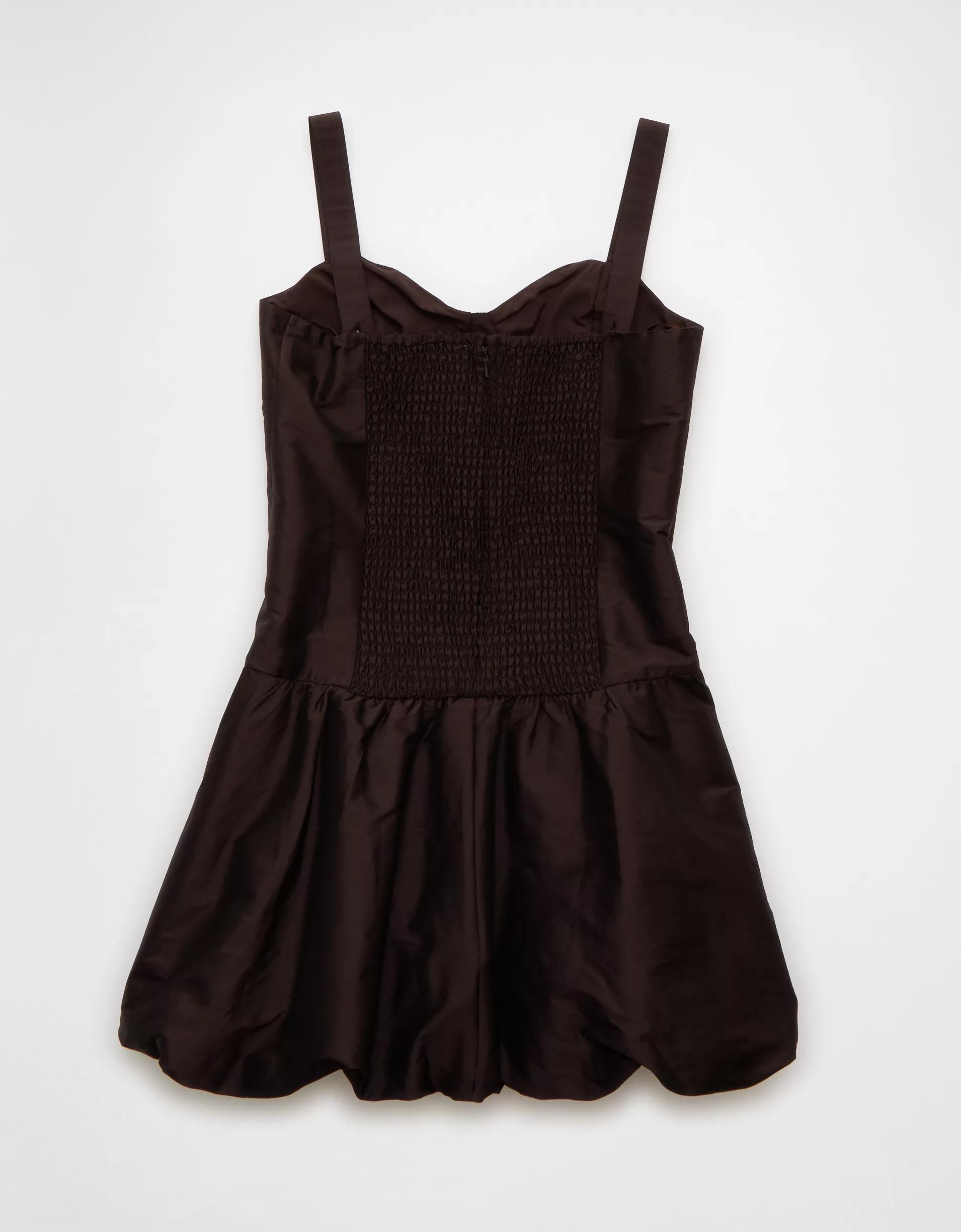 AE Corset Drop Waist Bubble Mini Dress Product Image