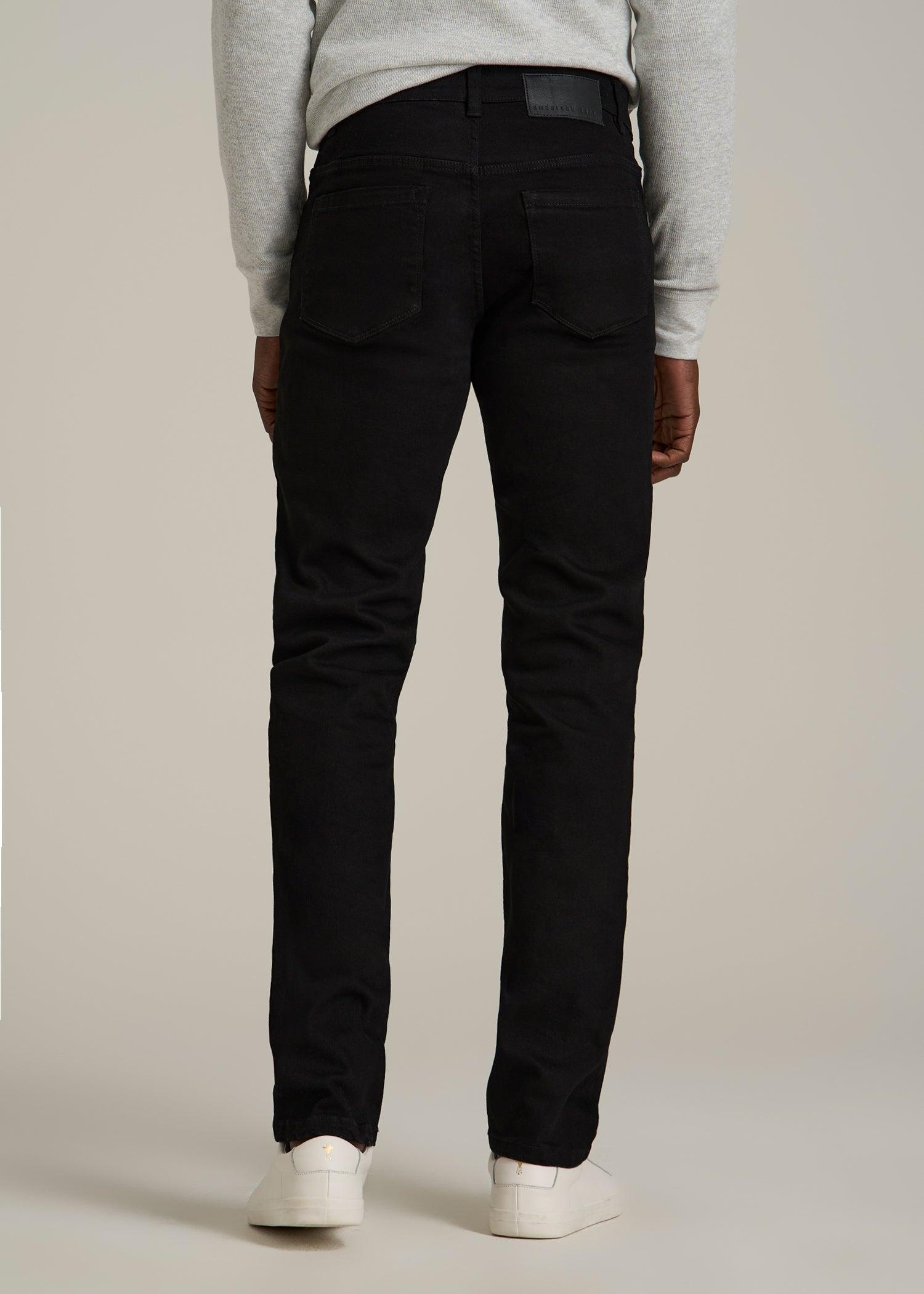 Carman TAPERED Jeans for Tall Men in True Black Male Product Image