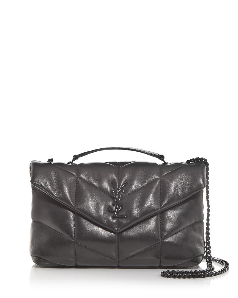 Womens Puffer Toy Shoulder Bag in Quilted Lambskin Product Image