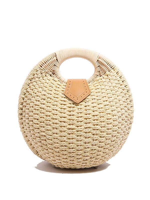 Geometric Woven Handbags Product Image