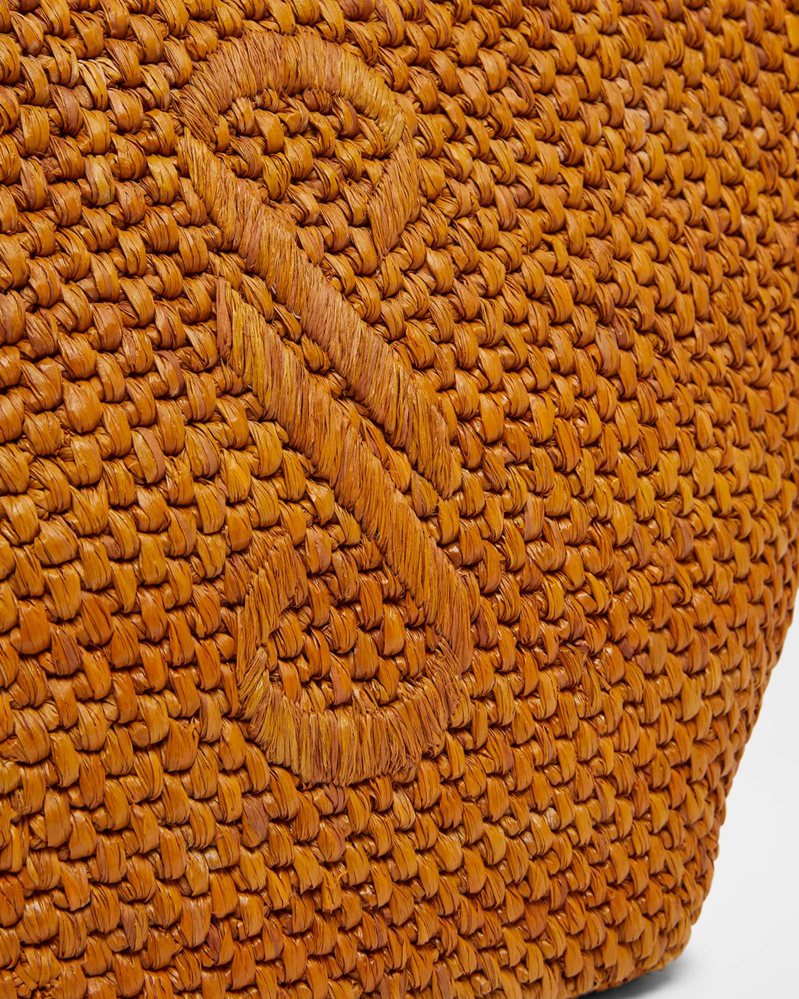 Large Chelsea Tote Bag in Natural Raffia Product Image