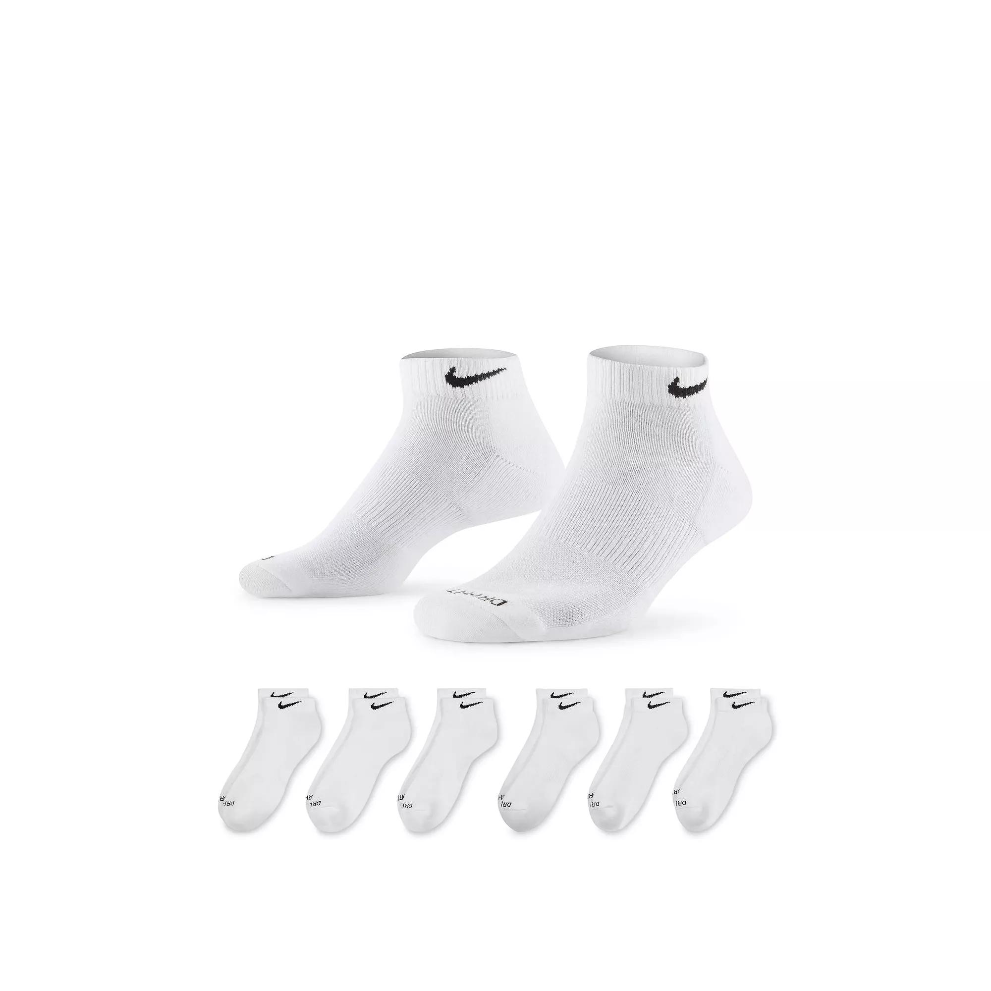 Nike Unisex Everyday Plus Cushioned Training Low Socks (6 Pairs) | SX7042-010 Product Image