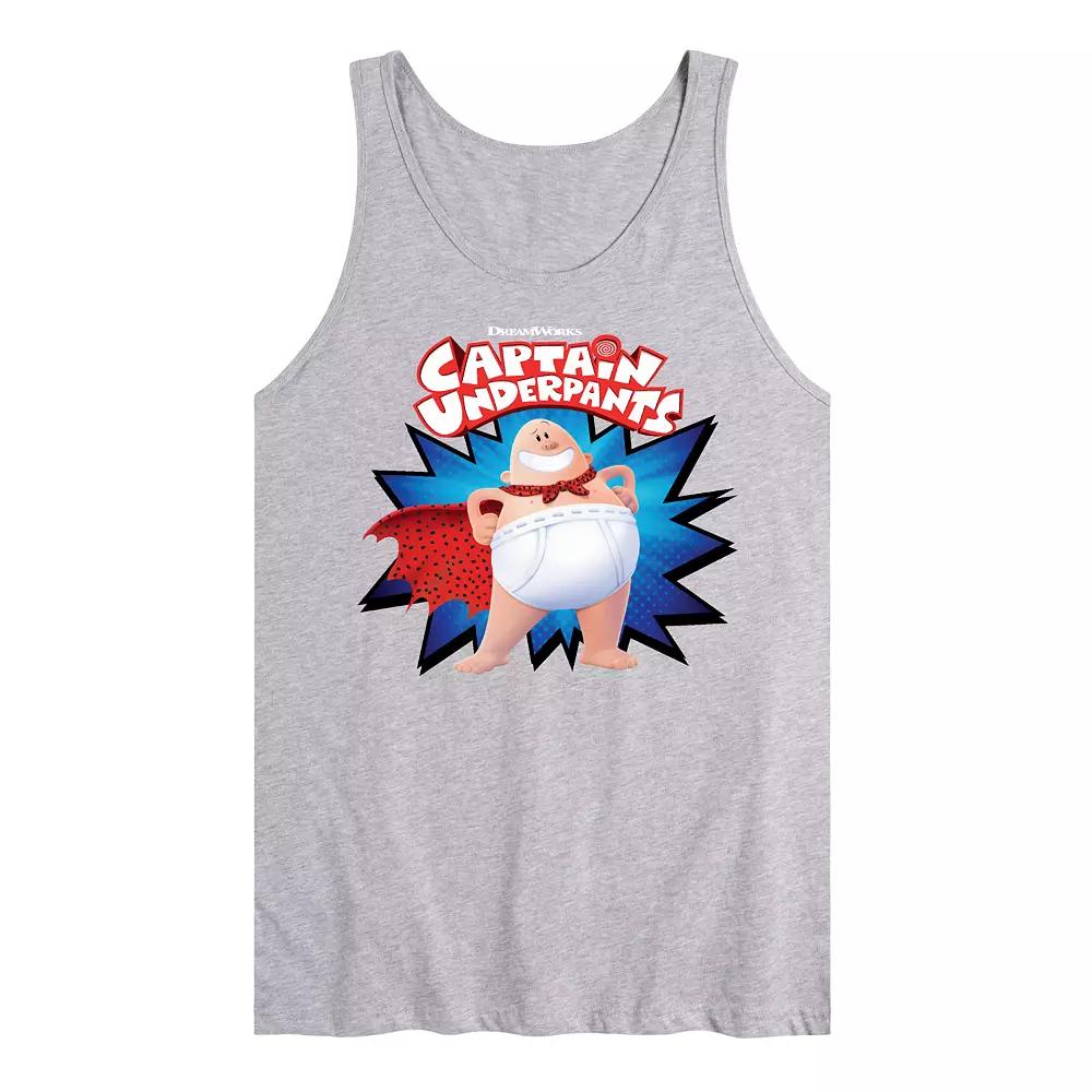 Men's Captain Underpants Logo Tank Top,  Product Image