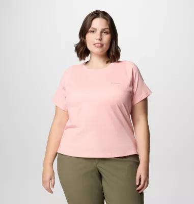 Columbia Women's Weekend Ascent Short Sleeve Shirt - Plus Size- Product Image