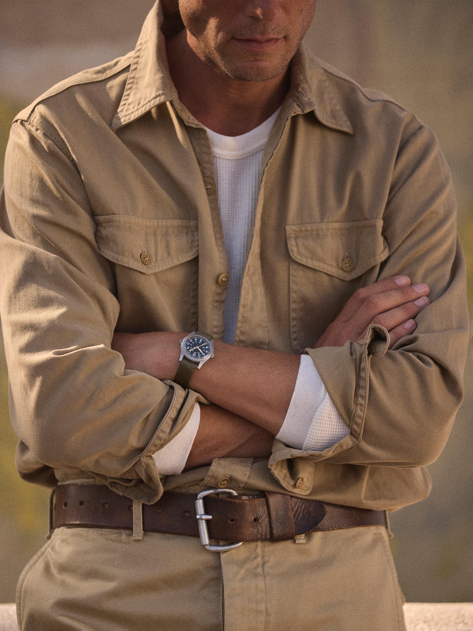 Canyon Khaki Tough Twill Workshirt Product Image