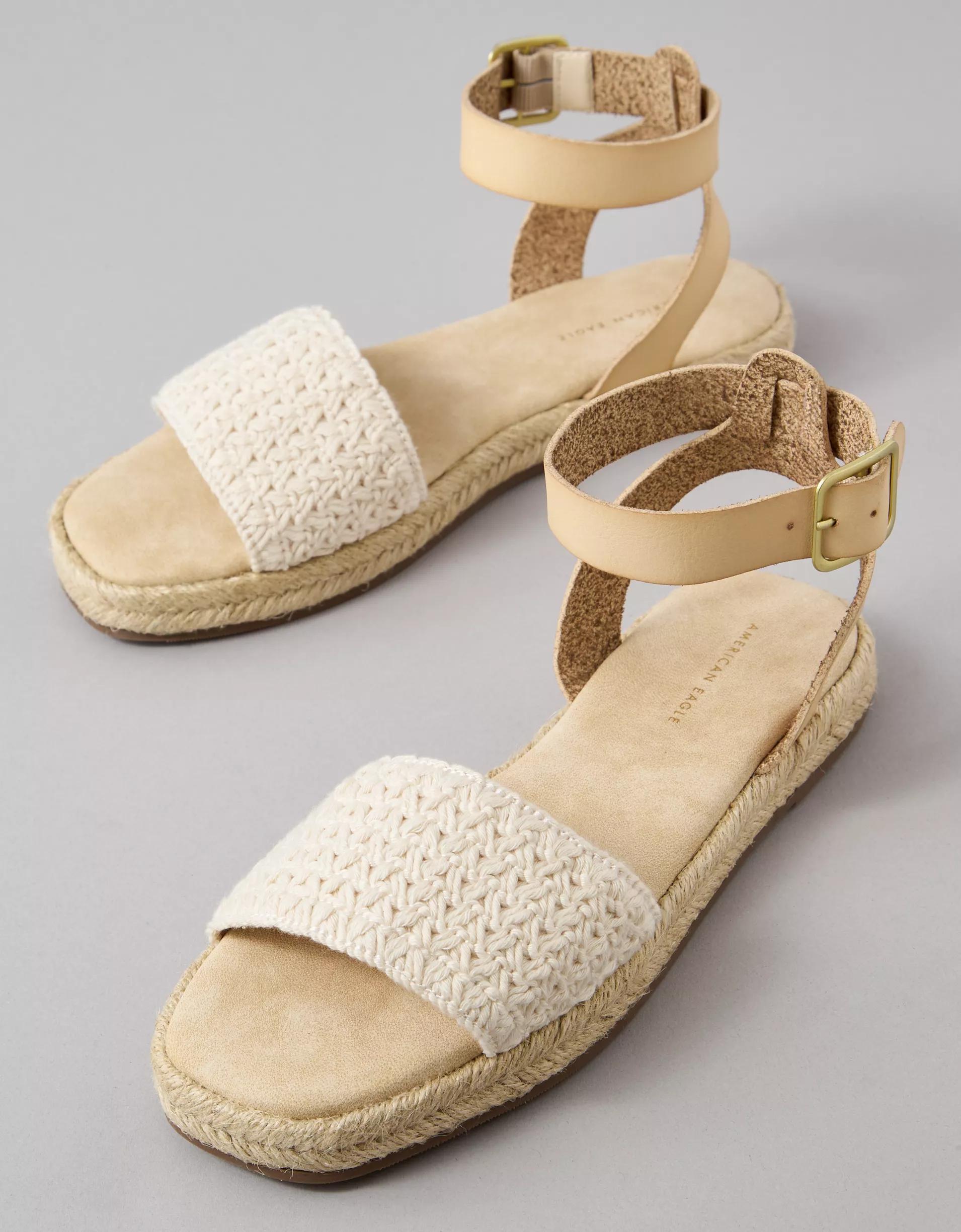 AE Ankle Strap Espadrille Sandal Product Image