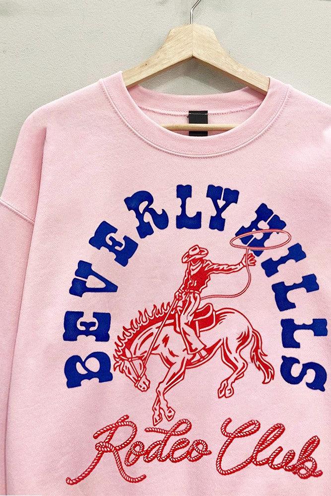 Beverly Hills Rodeo Oversized Sweatshirt Product Image