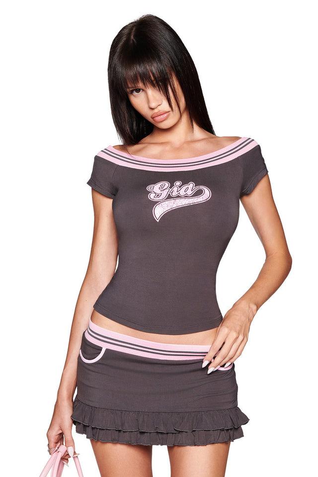 ELLIS SKORT - GREY Product Image