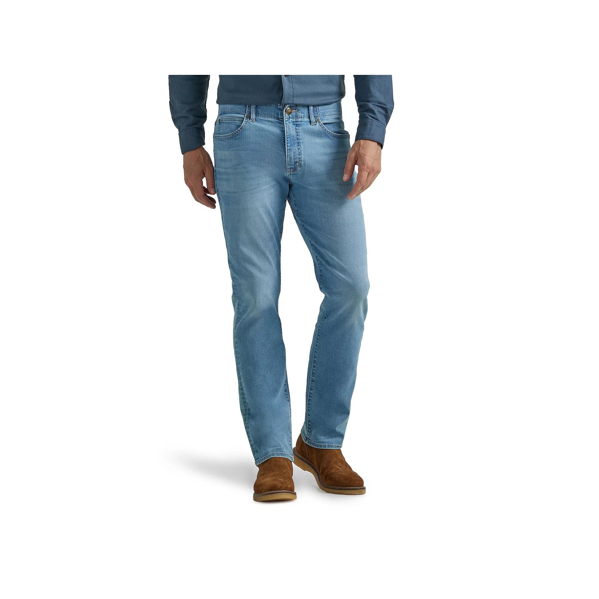 Men's Lee® Extreme Motion Straight-Leg Jeans,  Product Image