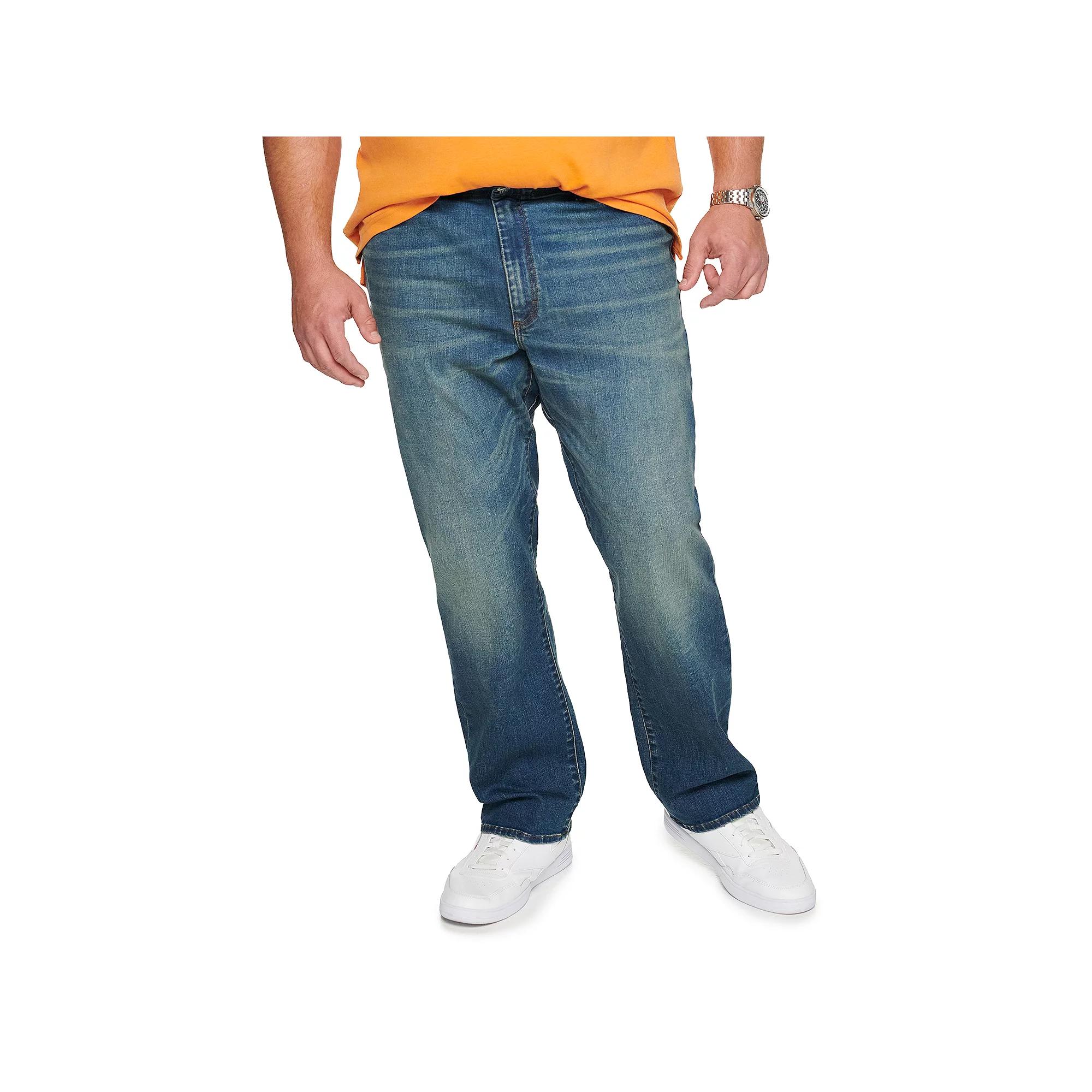 Big & Tall Lee® Extreme Motion MVP Straight Tapered Jeans, Men's, Size: 46X34, Cortez Product Image