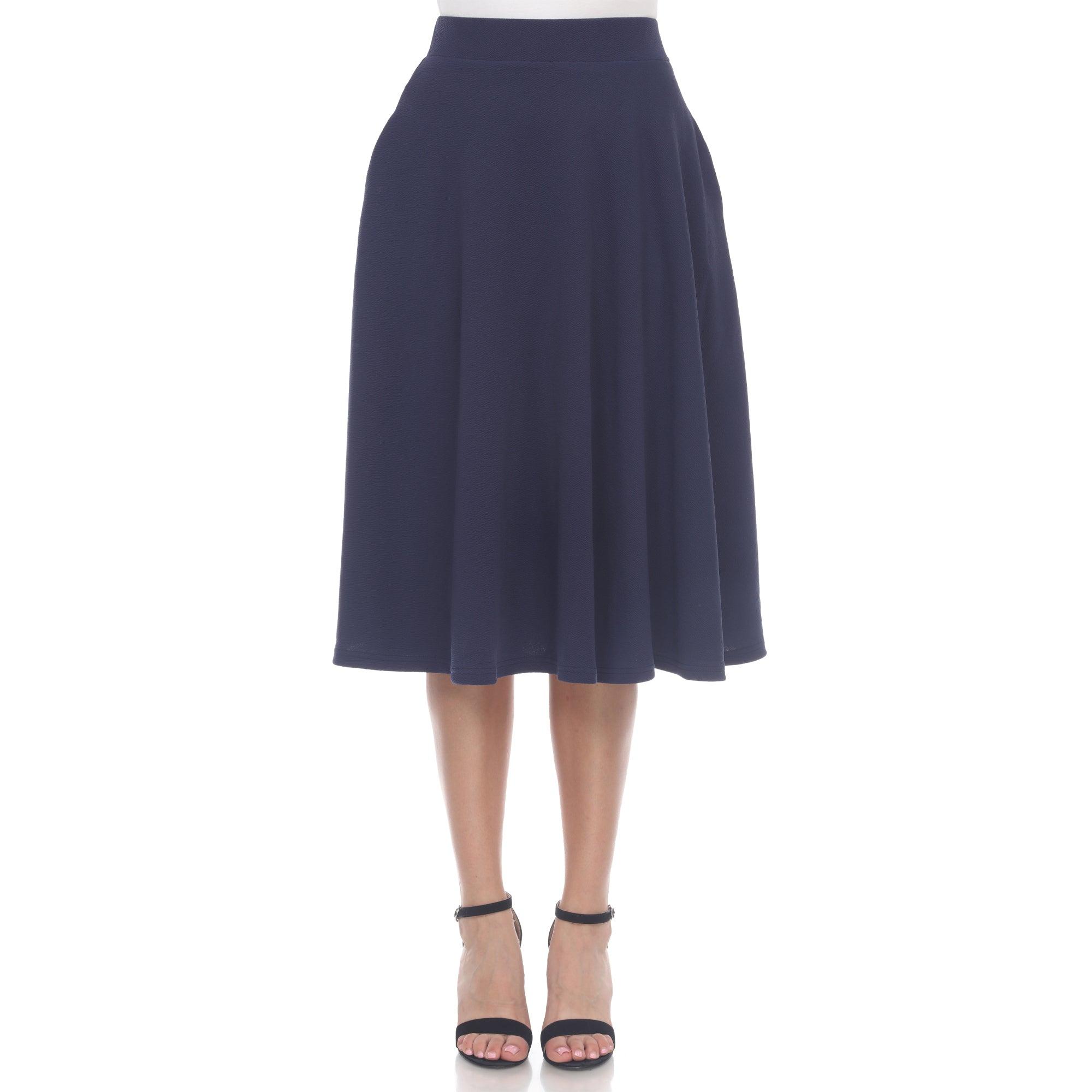 Tasmin Flare Midi Skirts Product Image