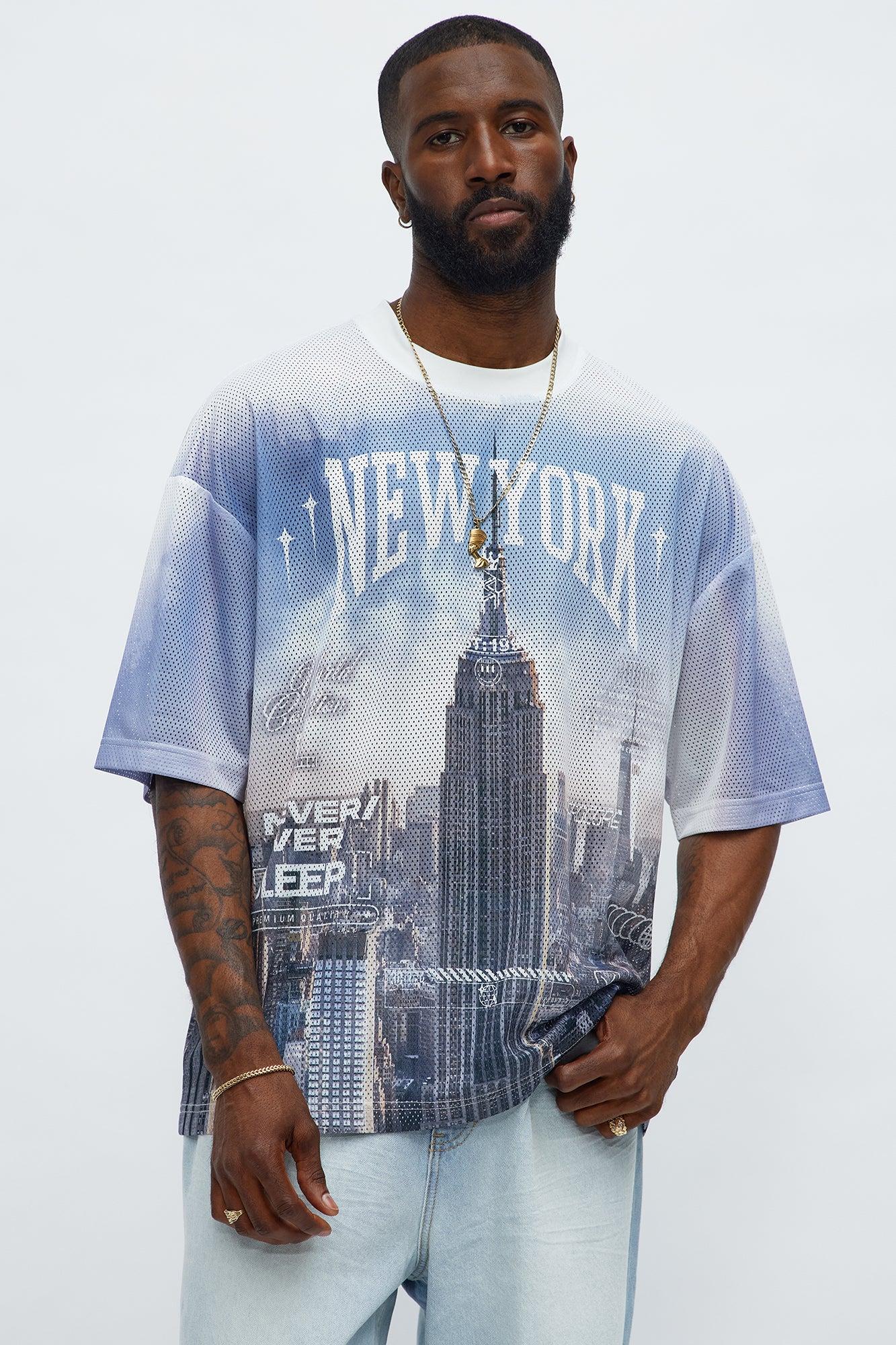 Regular Fit New York Tshirt - Multi Color Male Product Image