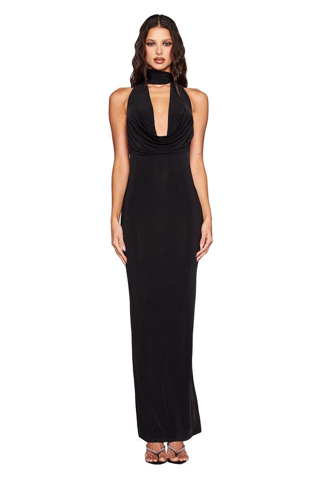 MILANI MAXI DRESS - BLACK Product Image