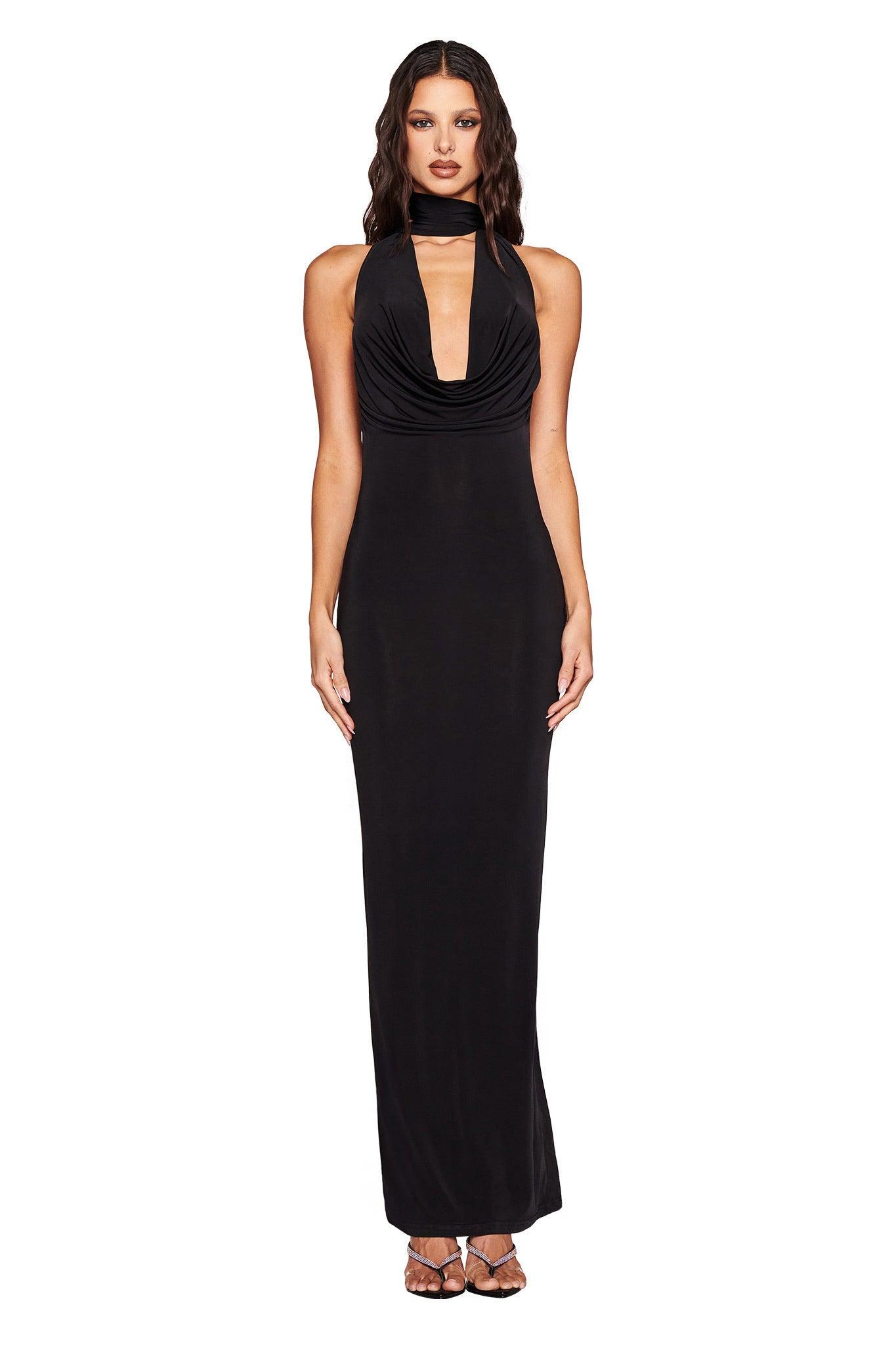 MILANI MAXI DRESS - BLACK Product Image