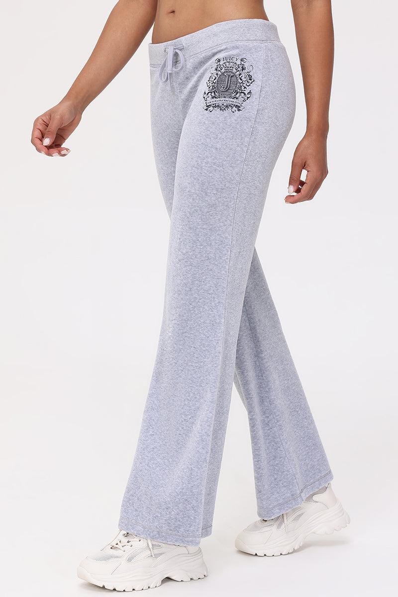Heritage Graphic Cotton Velour Track Pants Product Image