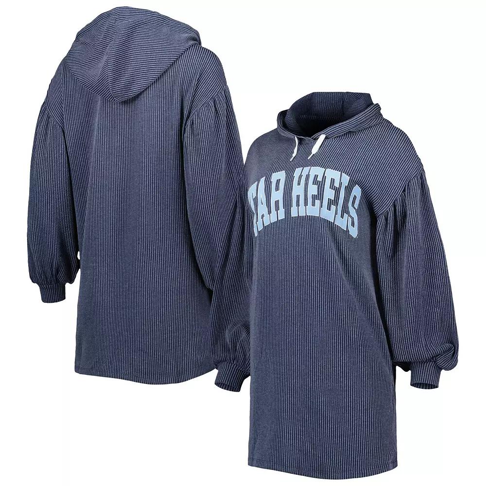 Women's Gameday Couture Navy North Carolina Tar Heels Game Winner Vintage Wash Tri-Blend Dress, Size: Large, Blue Product Image