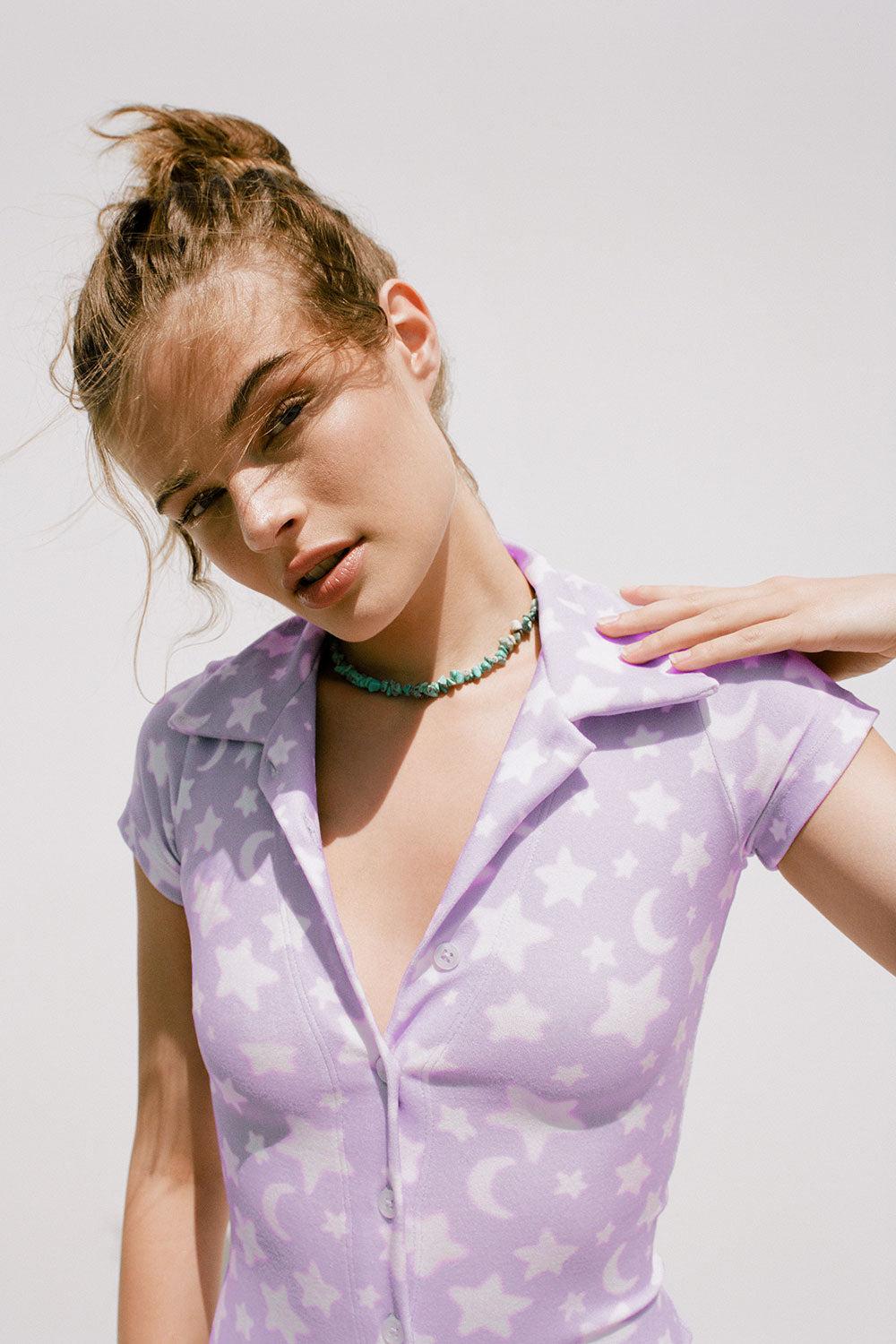 Rose Terry Romper - Luna Product Image