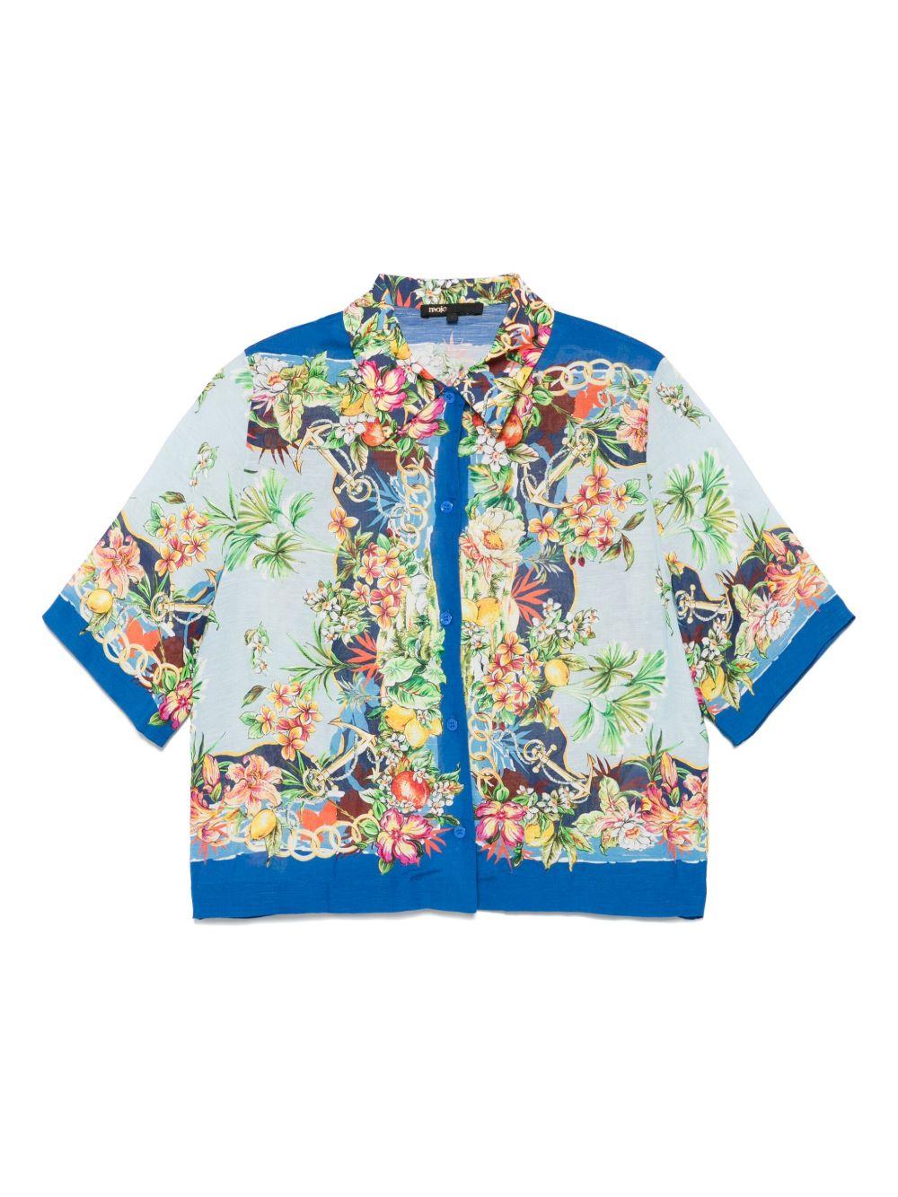 floral-print shirt Product Image