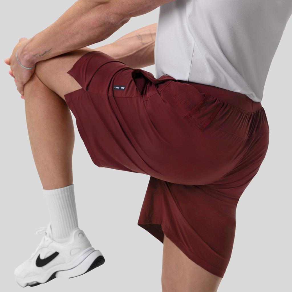 0997. Aerotex™ 8" Training Short - Crimson Product Image