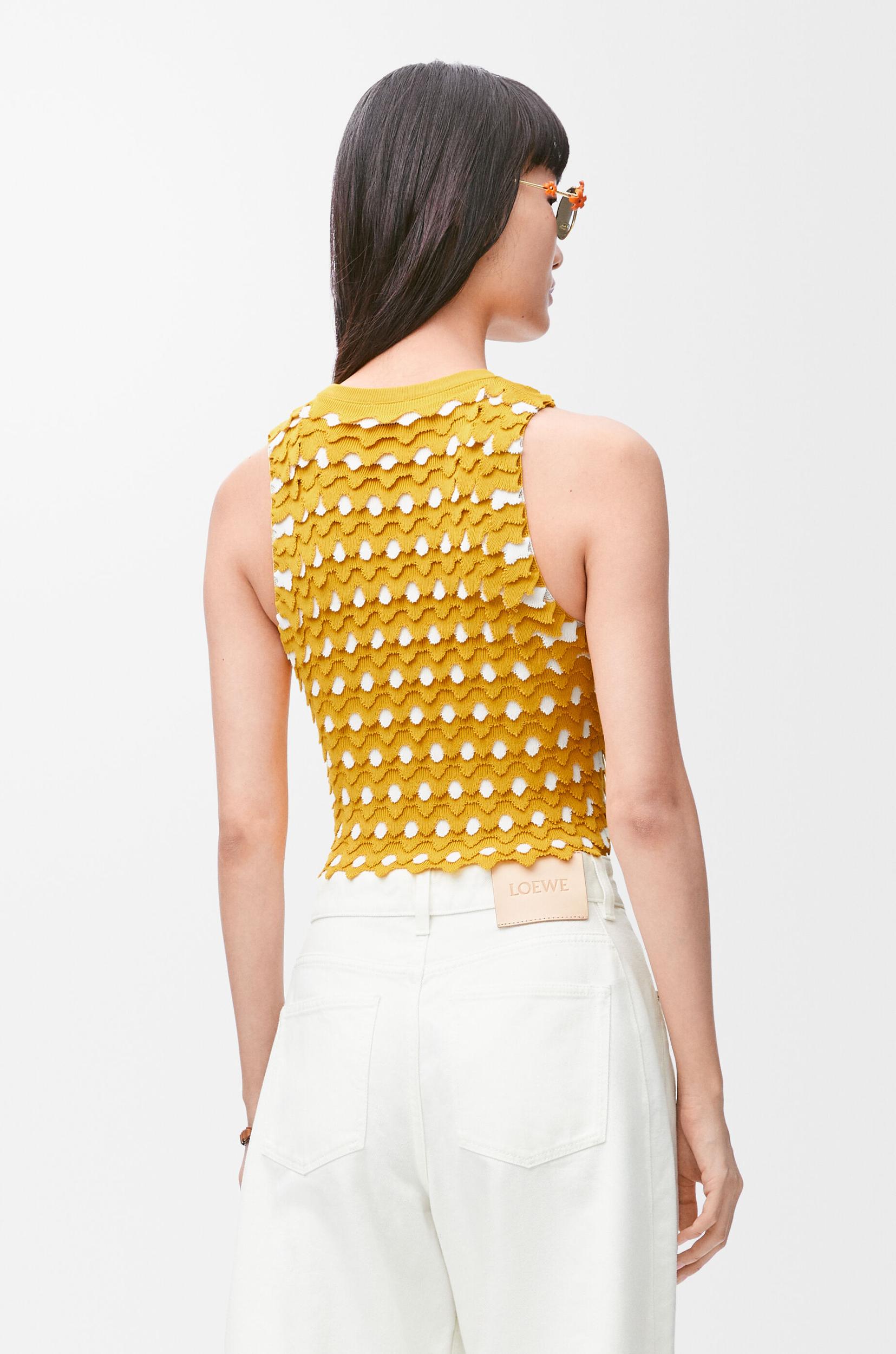 Top in viscose and cotton Product Image