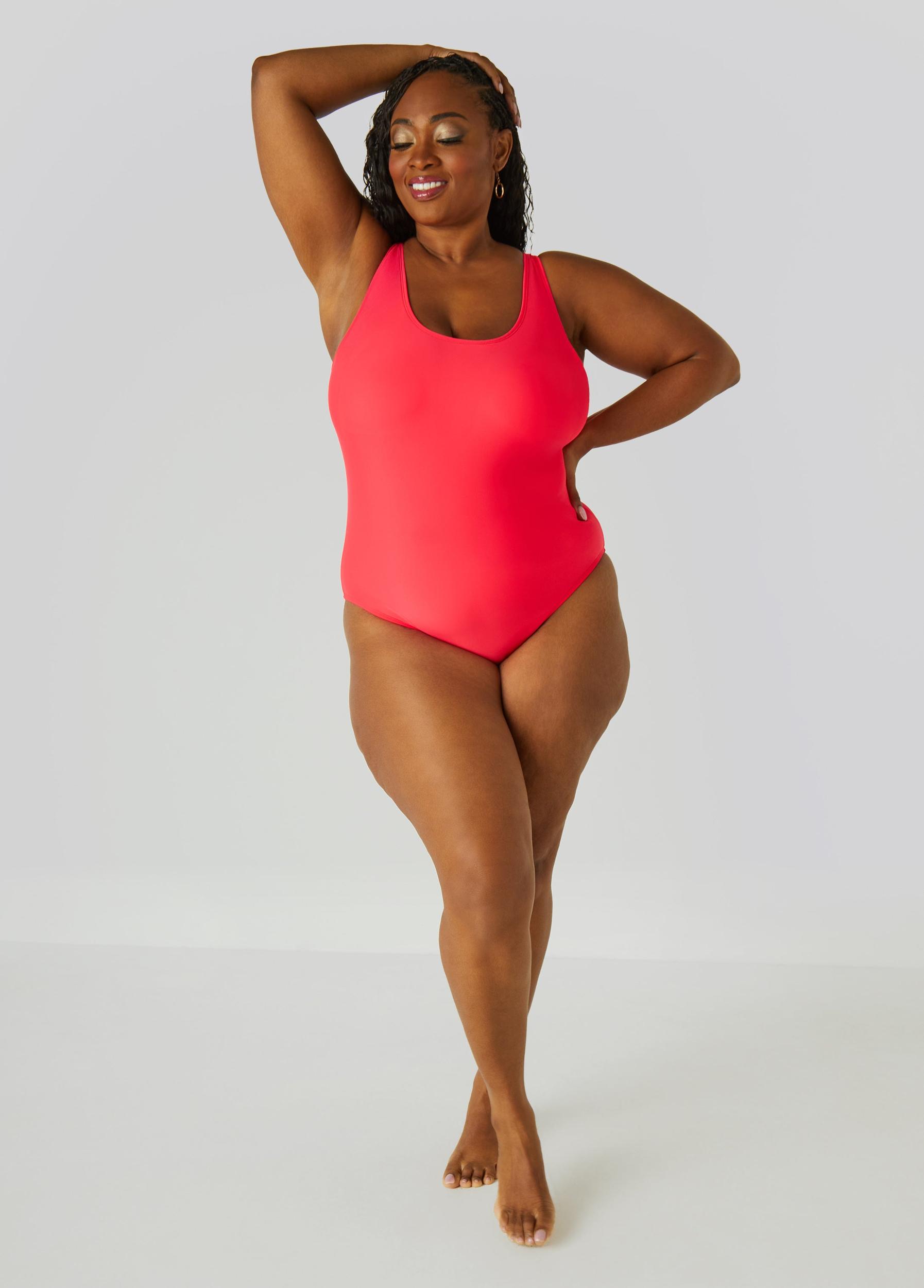 Nicole Miller Scoop Neck Swimsuit Product Image