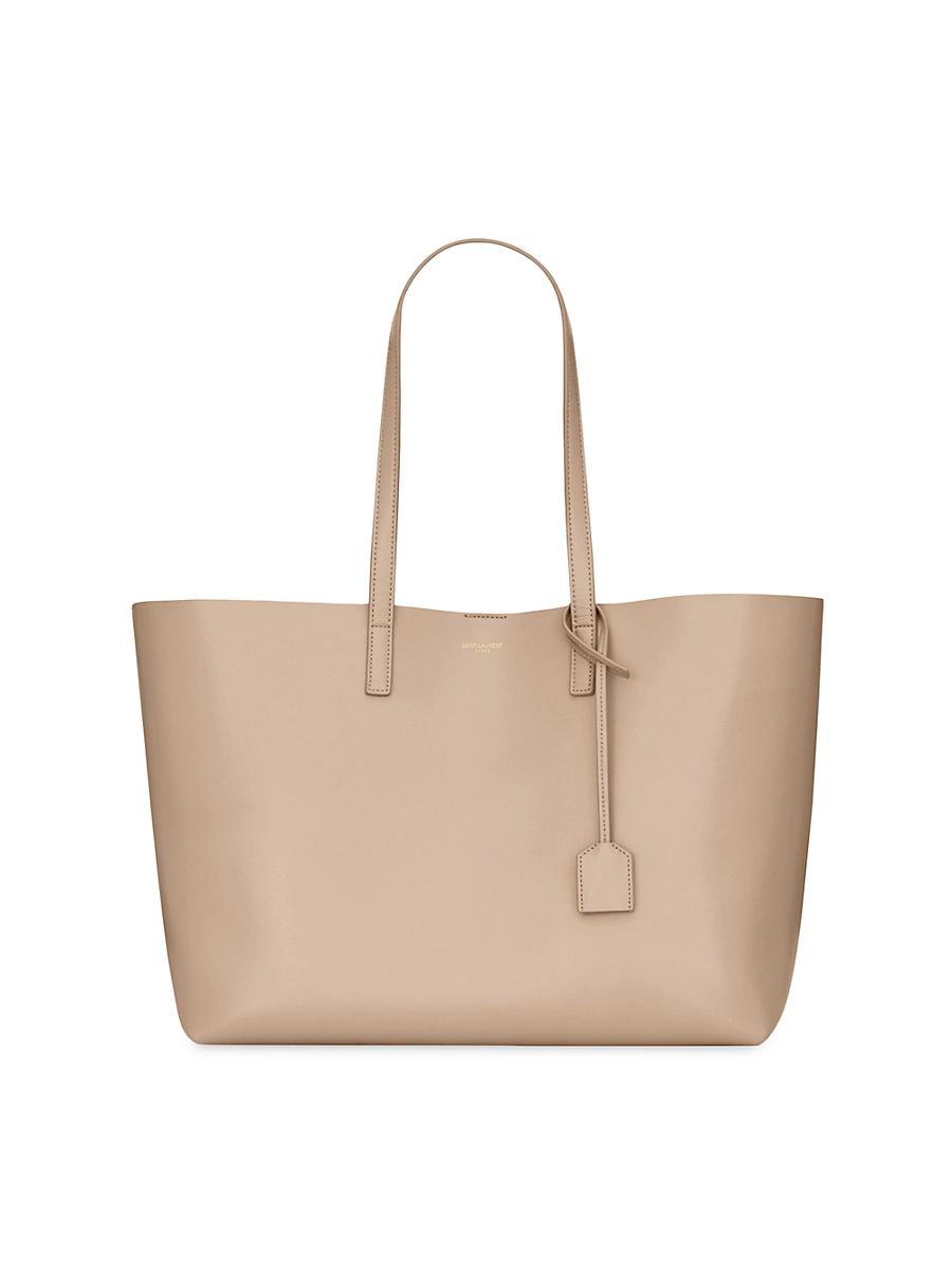 Womens Shopping Saint Laurent Tote Bag in Leather Product Image