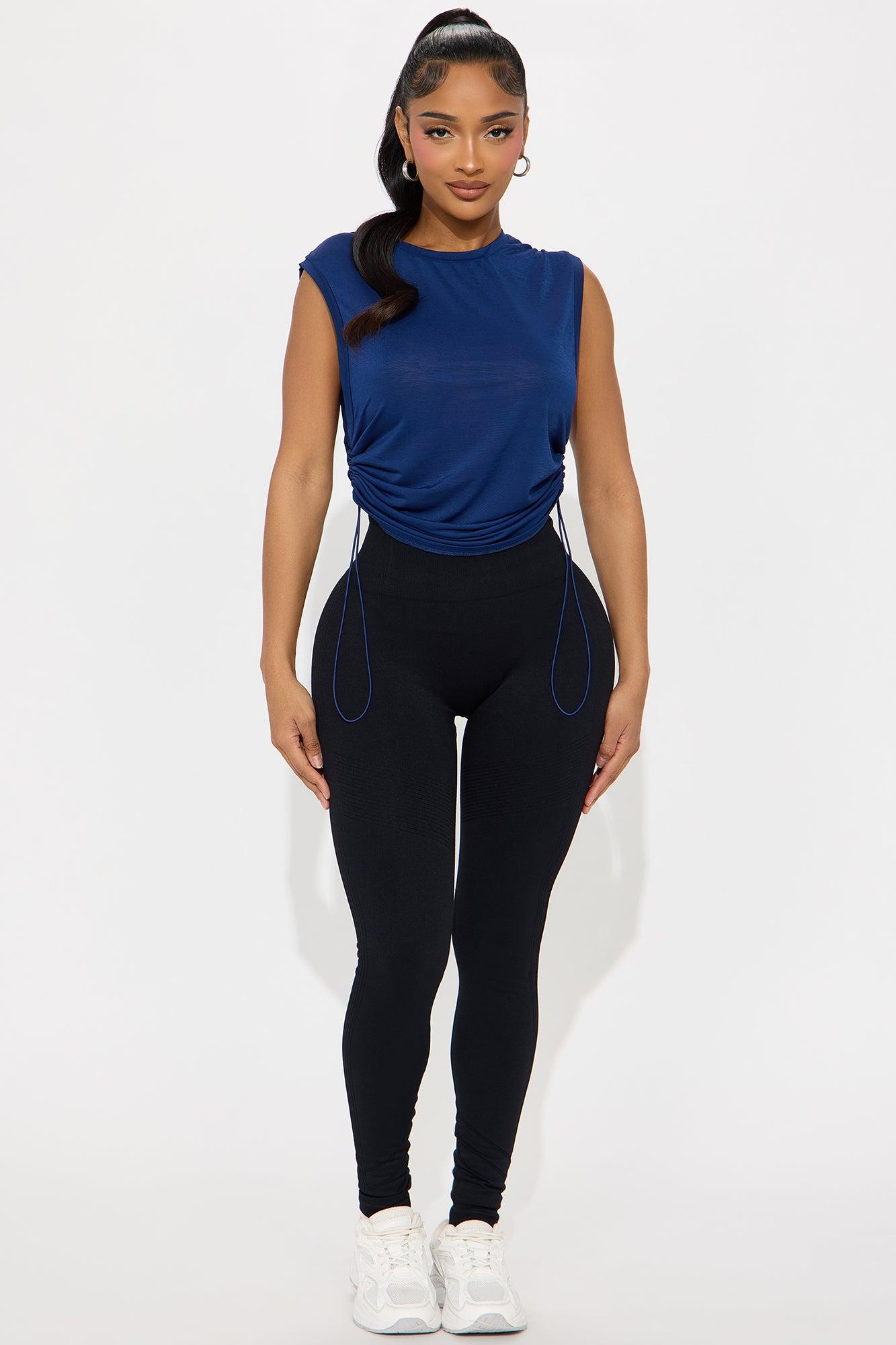 Everyday Active Slub Tank - Midnight Blue Product Image