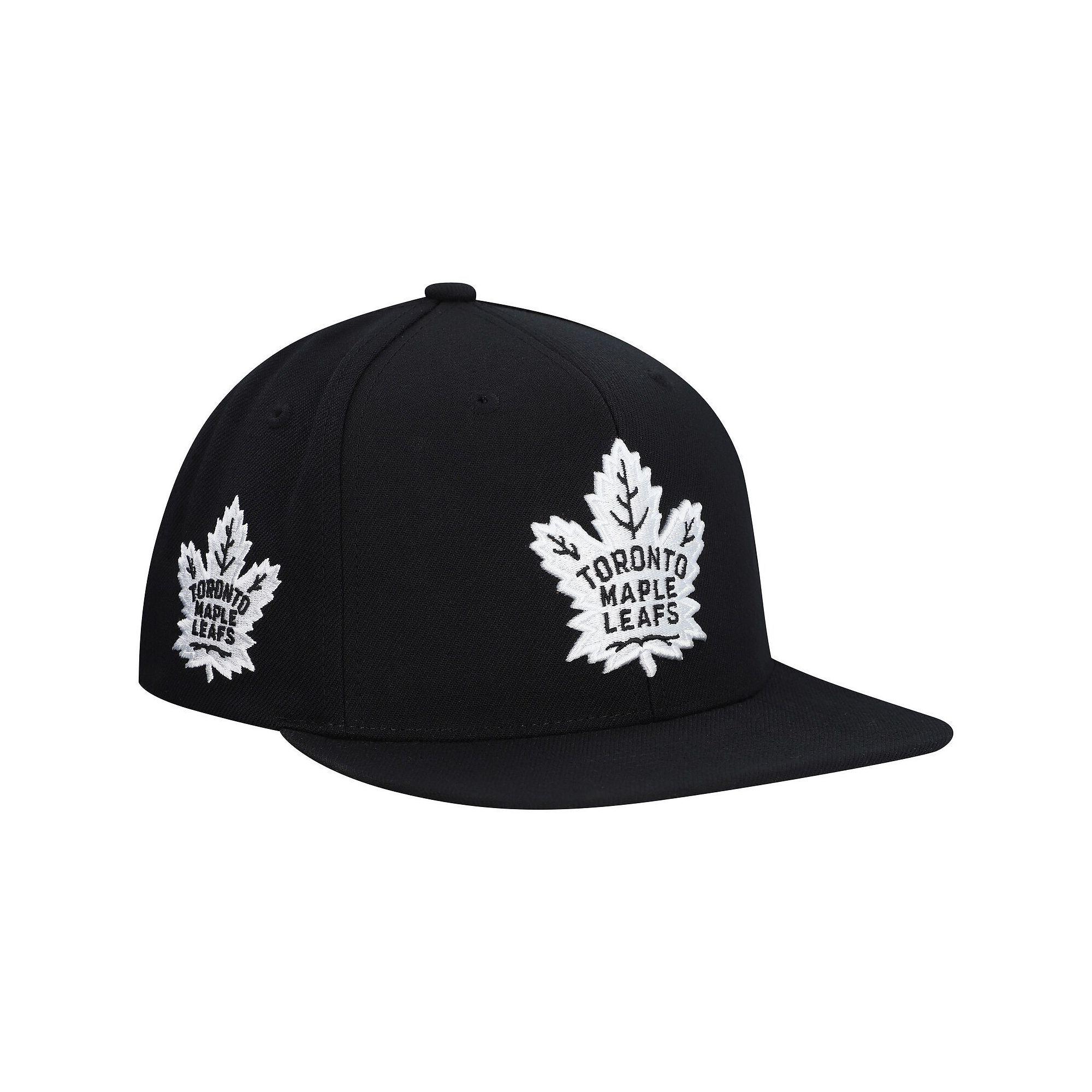 Men's Mitchell & Ness  Black Toronto Maple Leafs Team Snapback Hat, Mpl Black Product Image