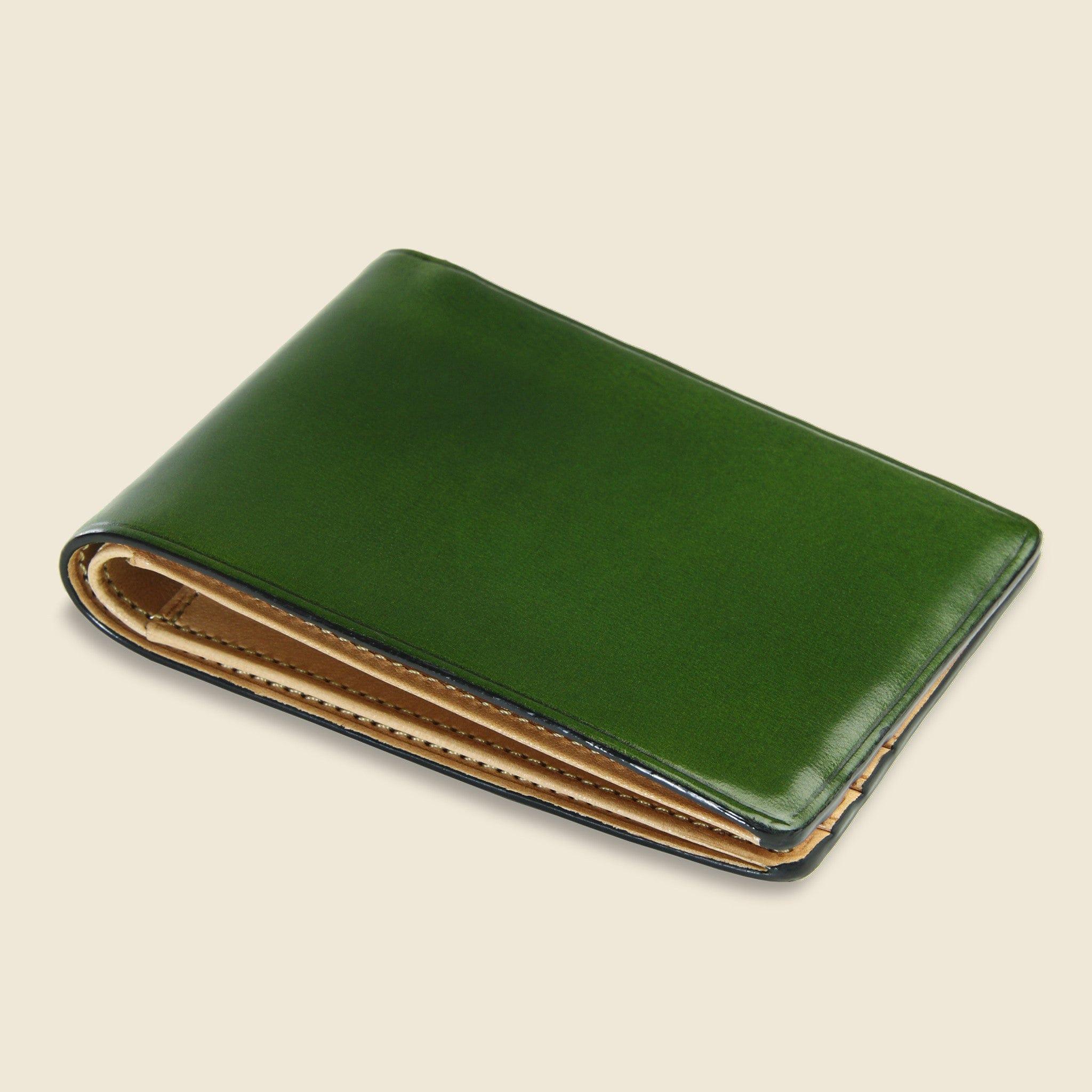Small Bi-Fold Wallet - Green Product Image