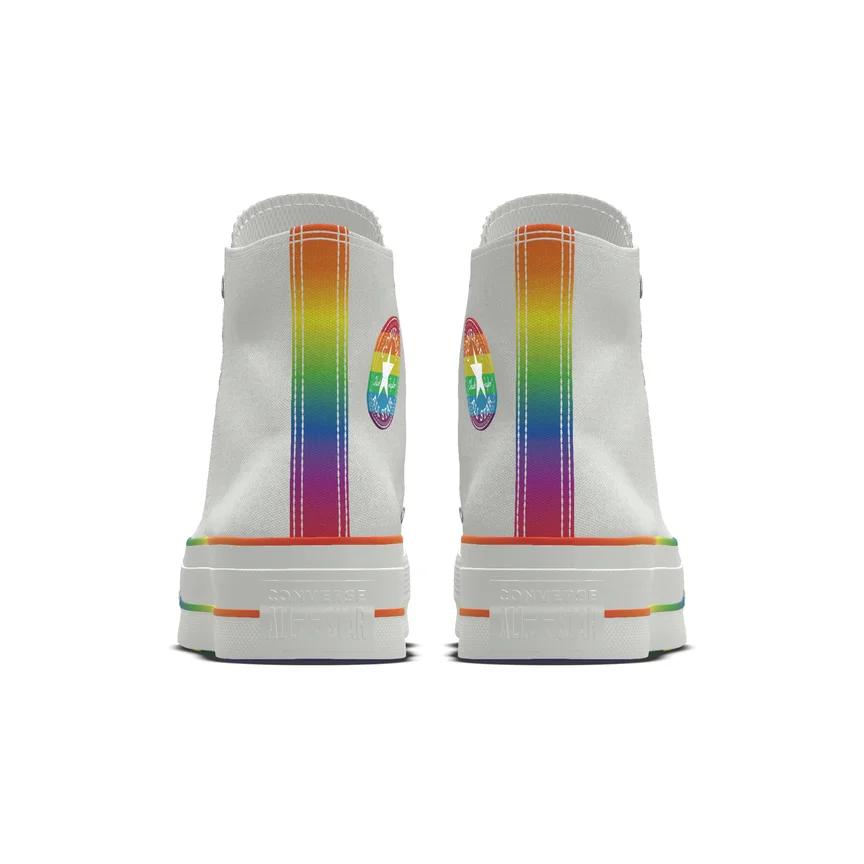 Custom Chuck Taylor All Star Lift Platform Pride By You Product Image