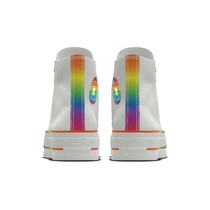 Custom Chuck Taylor All Star Lift Platform Pride By You Product Image