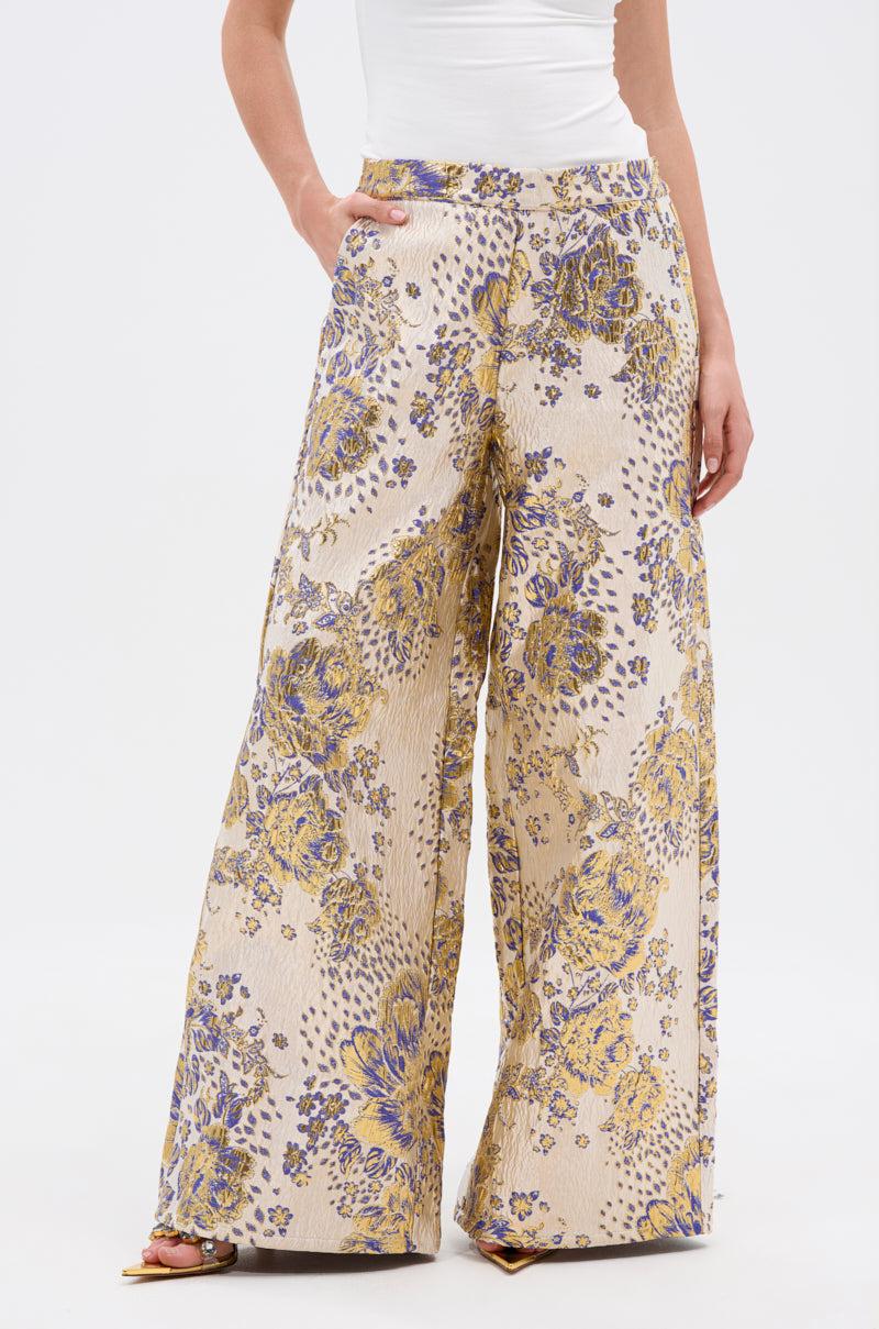 GOLDIE BROCADE TROUSER Product Image